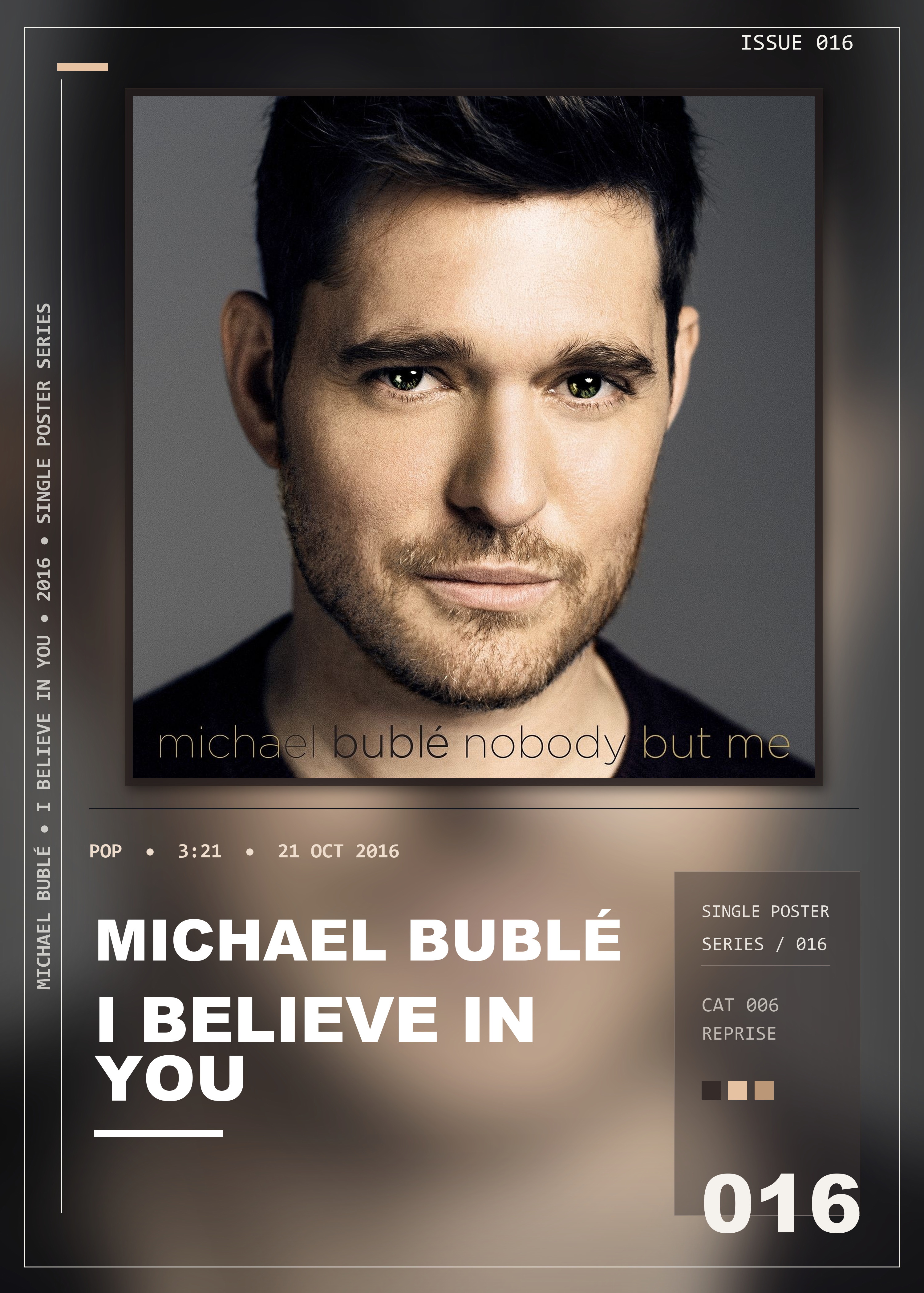 Music poster: Michael Bublé - I Believe in You