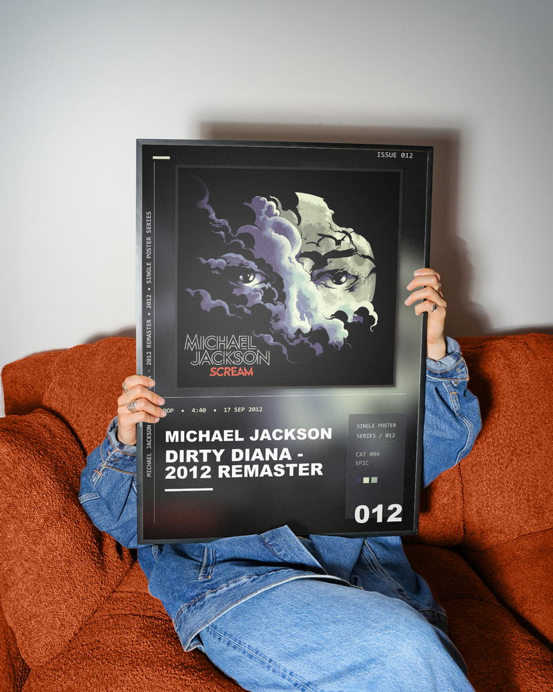 Music poster: Michael Jackson - Dirty Diana - 2012 Remaster