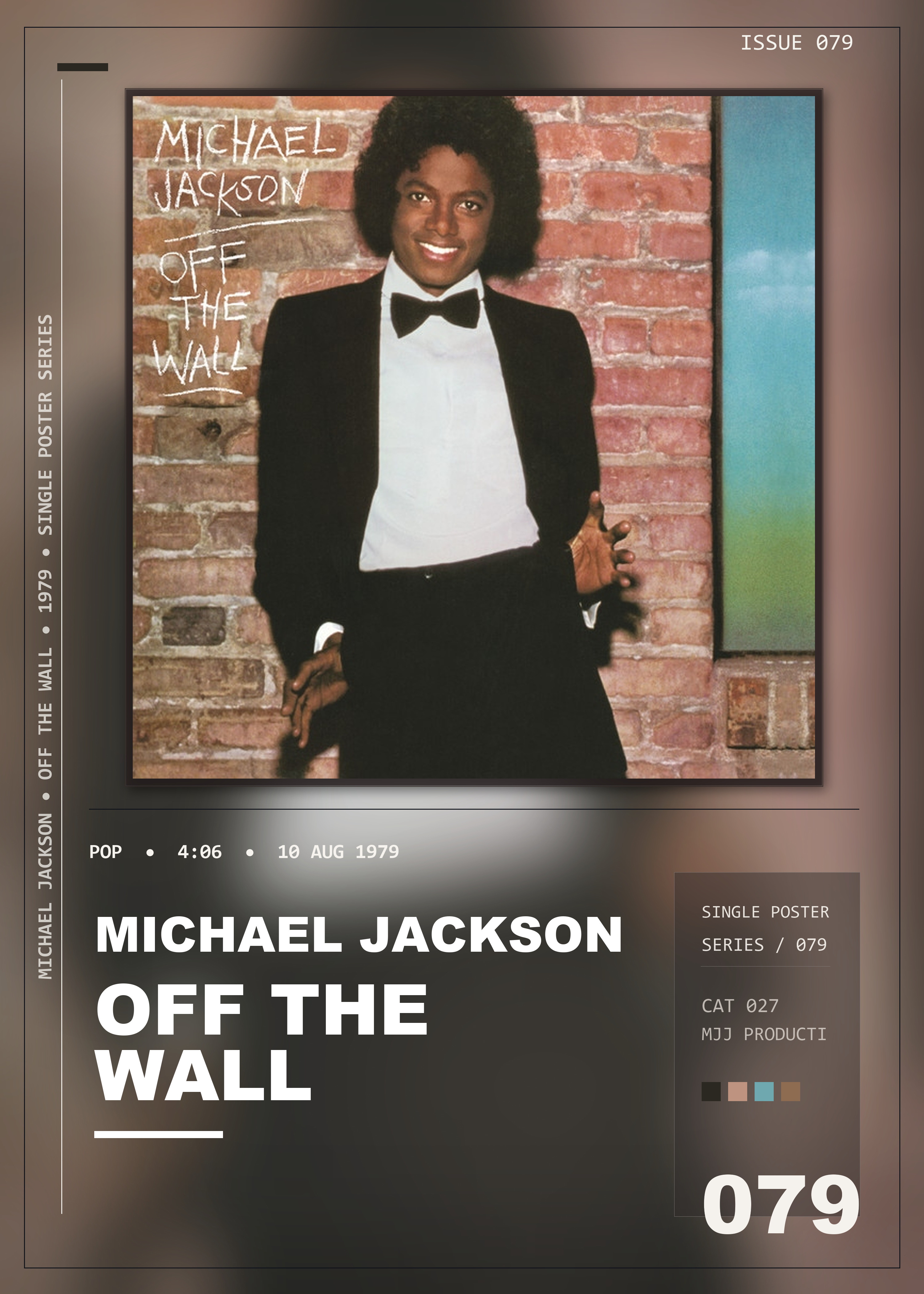 Music poster: Michael Jackson - Off the Wall