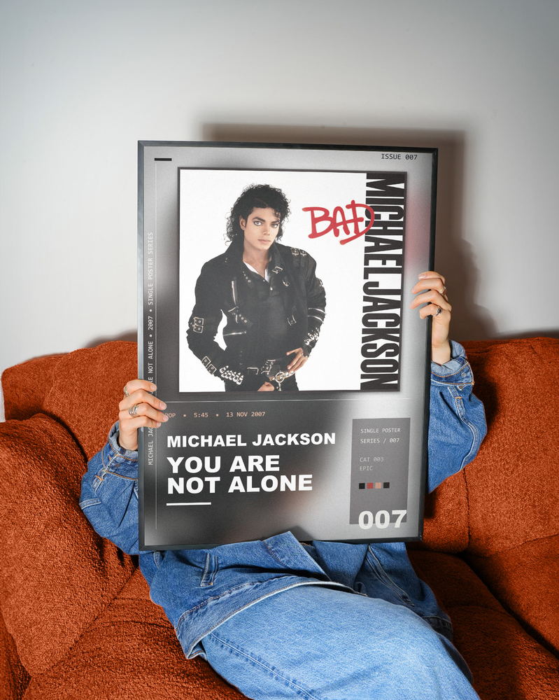 Music poster: Michael Jackson - You Are Not Alone