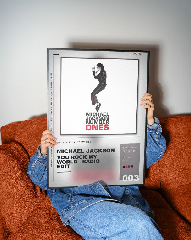 Music poster: Michael Jackson - You Rock My World - Radio Edit