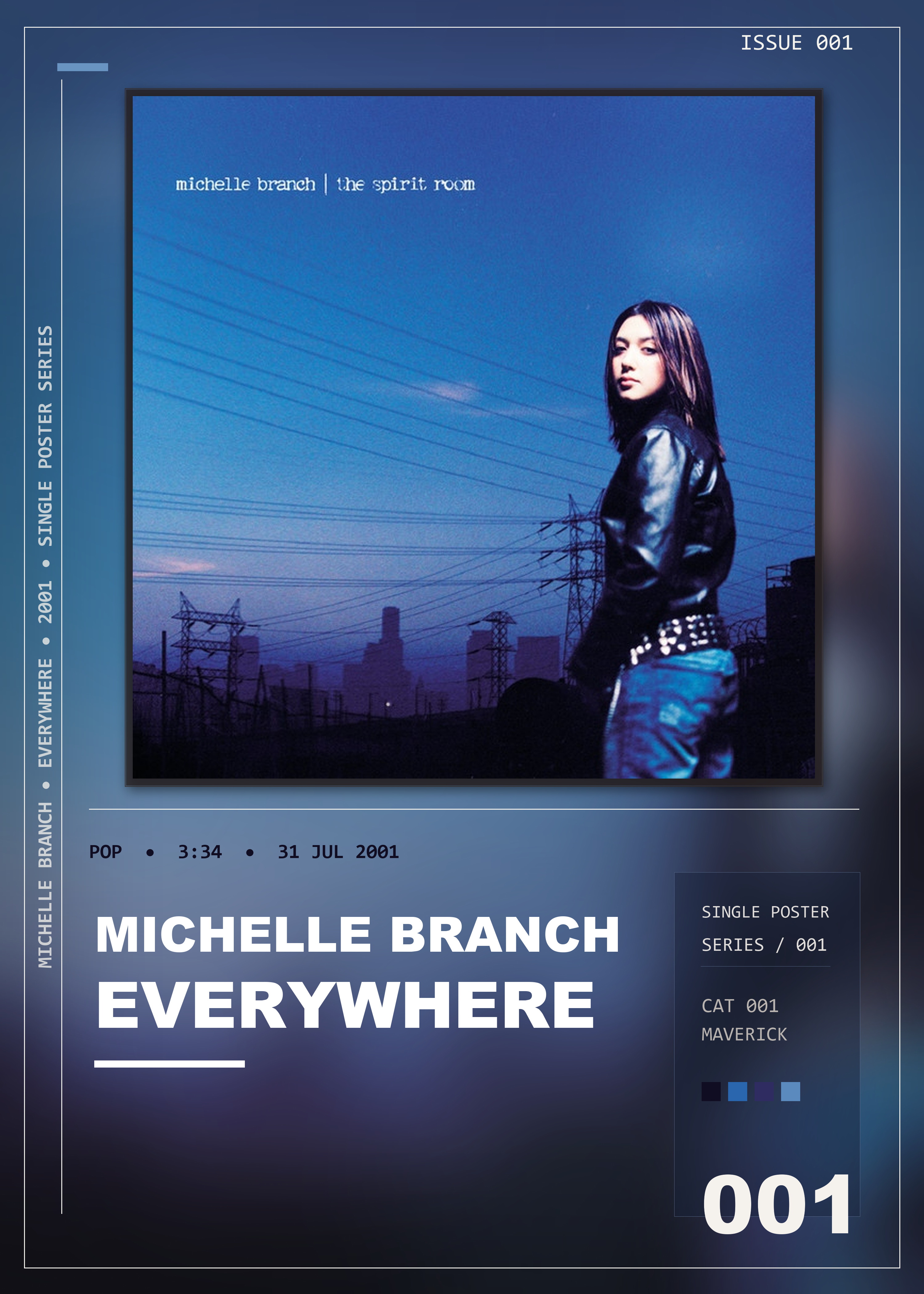 Music poster: Michelle Branch - Everywhere