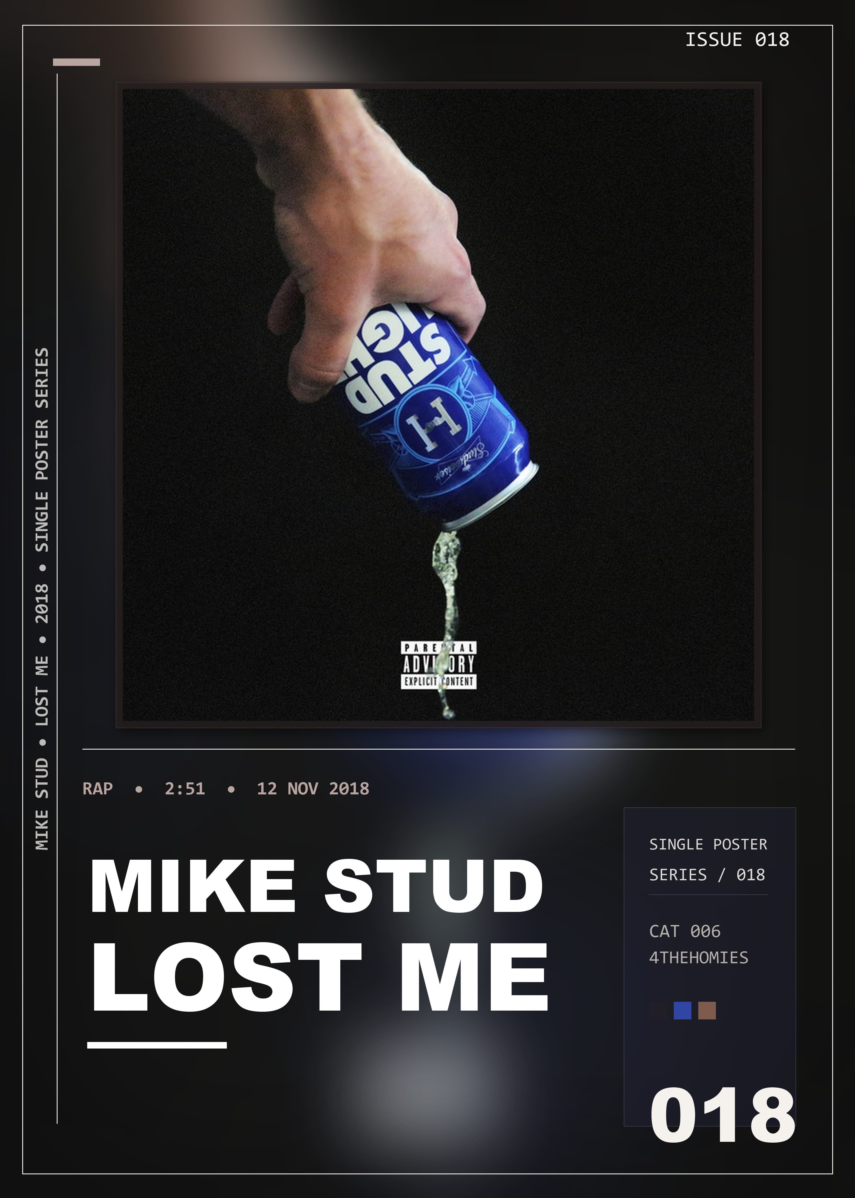 Music poster: Mike Stud - Lost Me