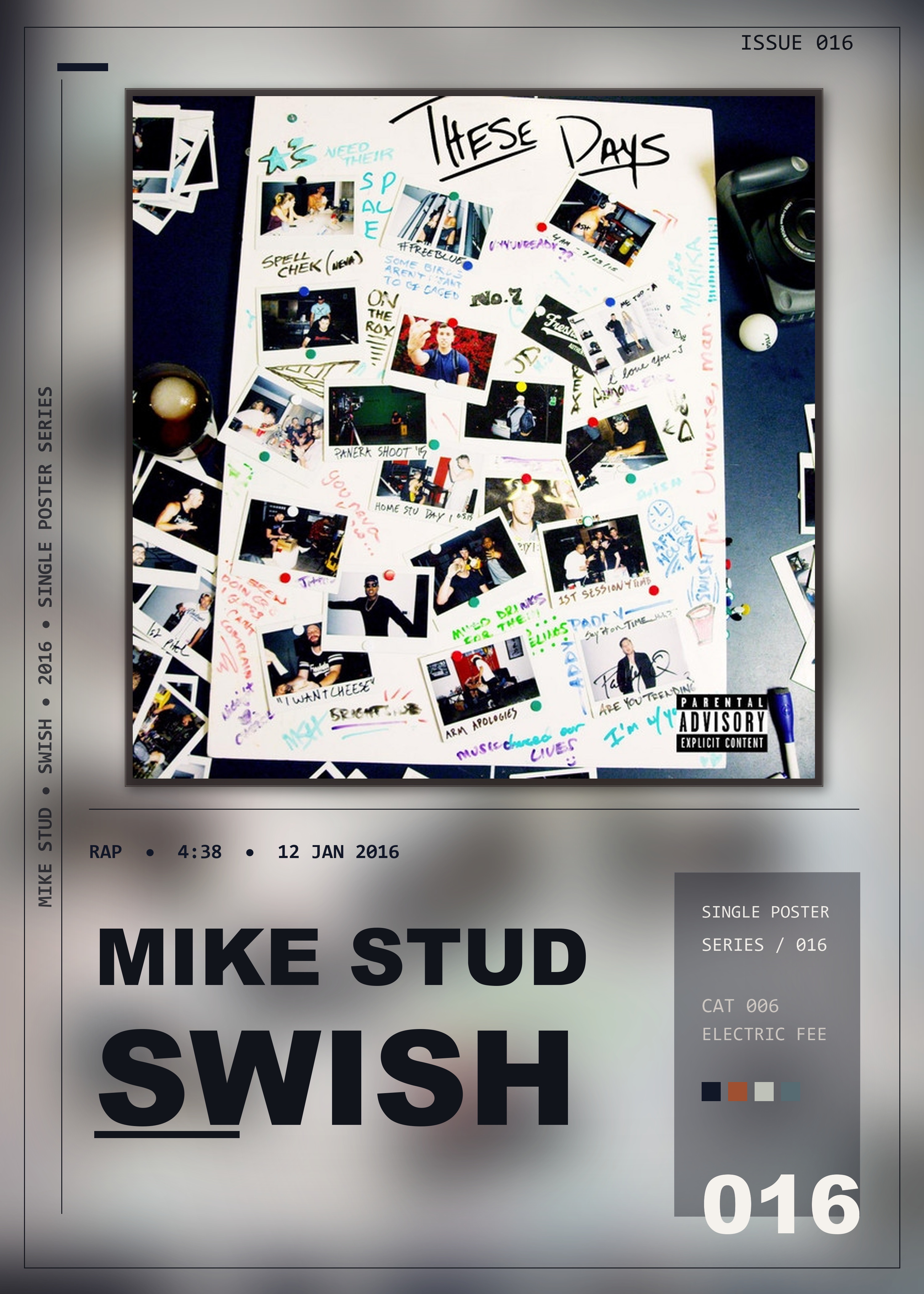 Music poster: Mike Stud - Swish