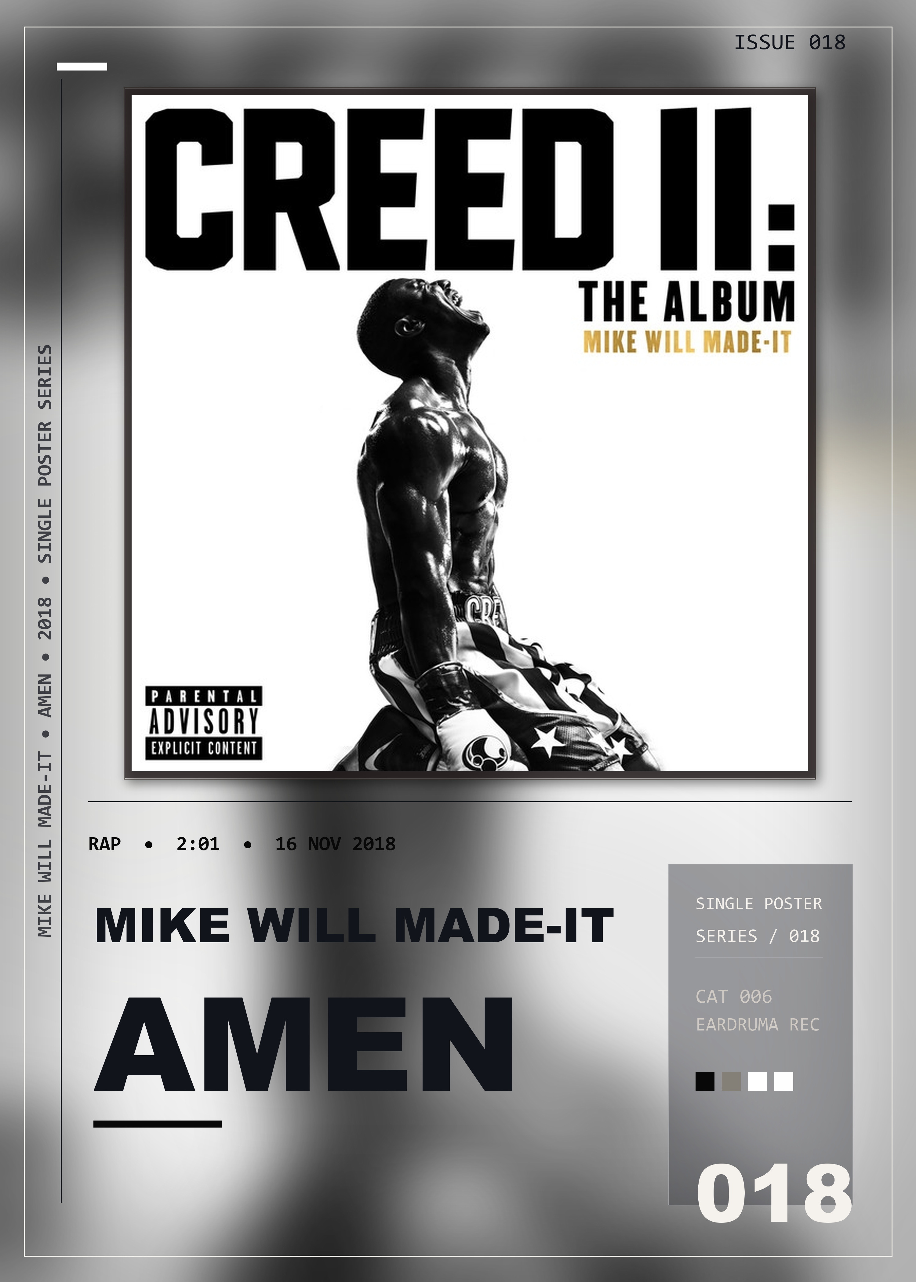 Music poster: Mike WiLL Made-It - Amen Pre Fight Prayer with Lil Wayne