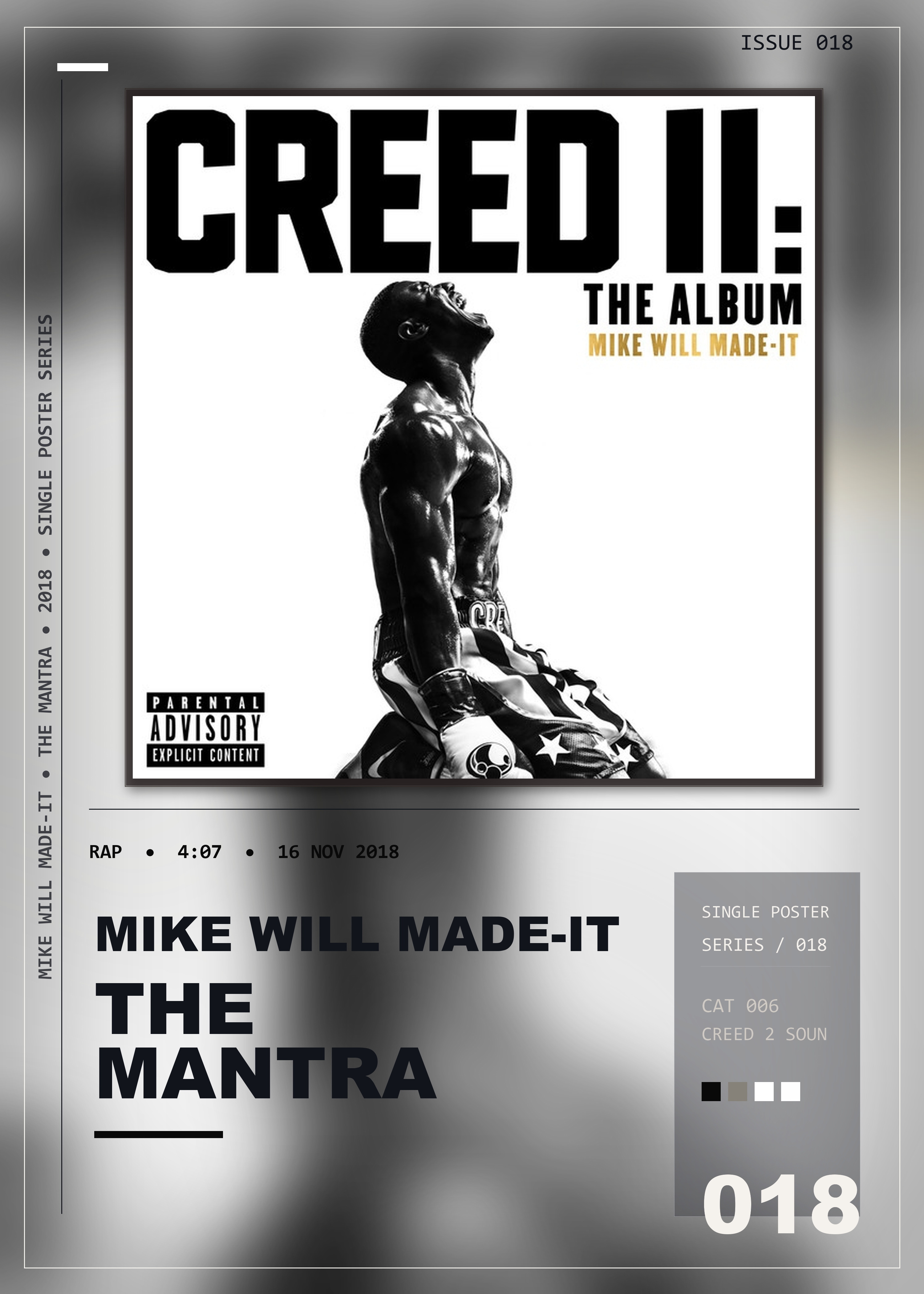 Music poster: Mike WiLL Made-It - The Mantra with Pharrell Kendrick Lamar