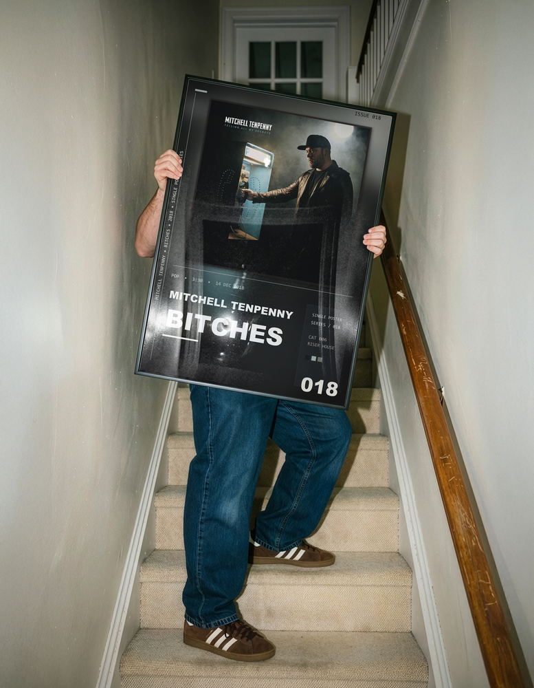 Music poster: Mitchell Tenpenny - Bitches