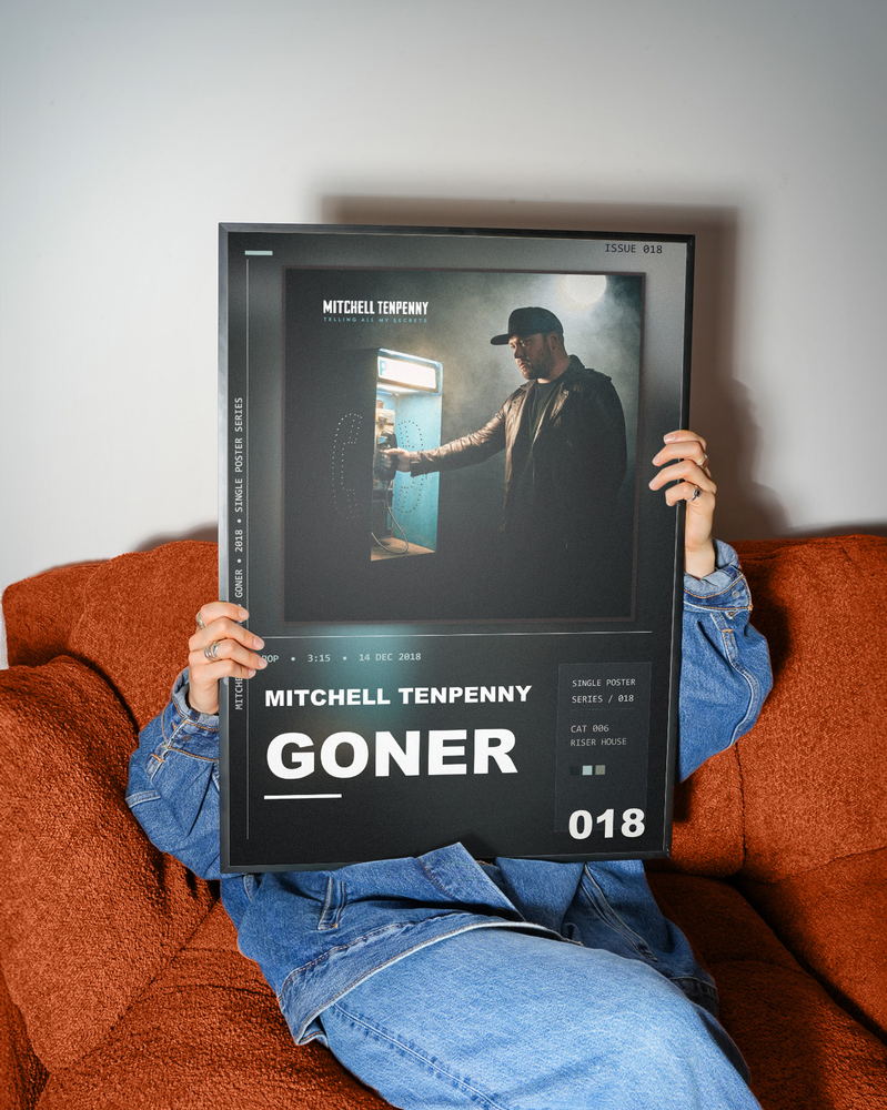 Music poster: Mitchell Tenpenny - Goner