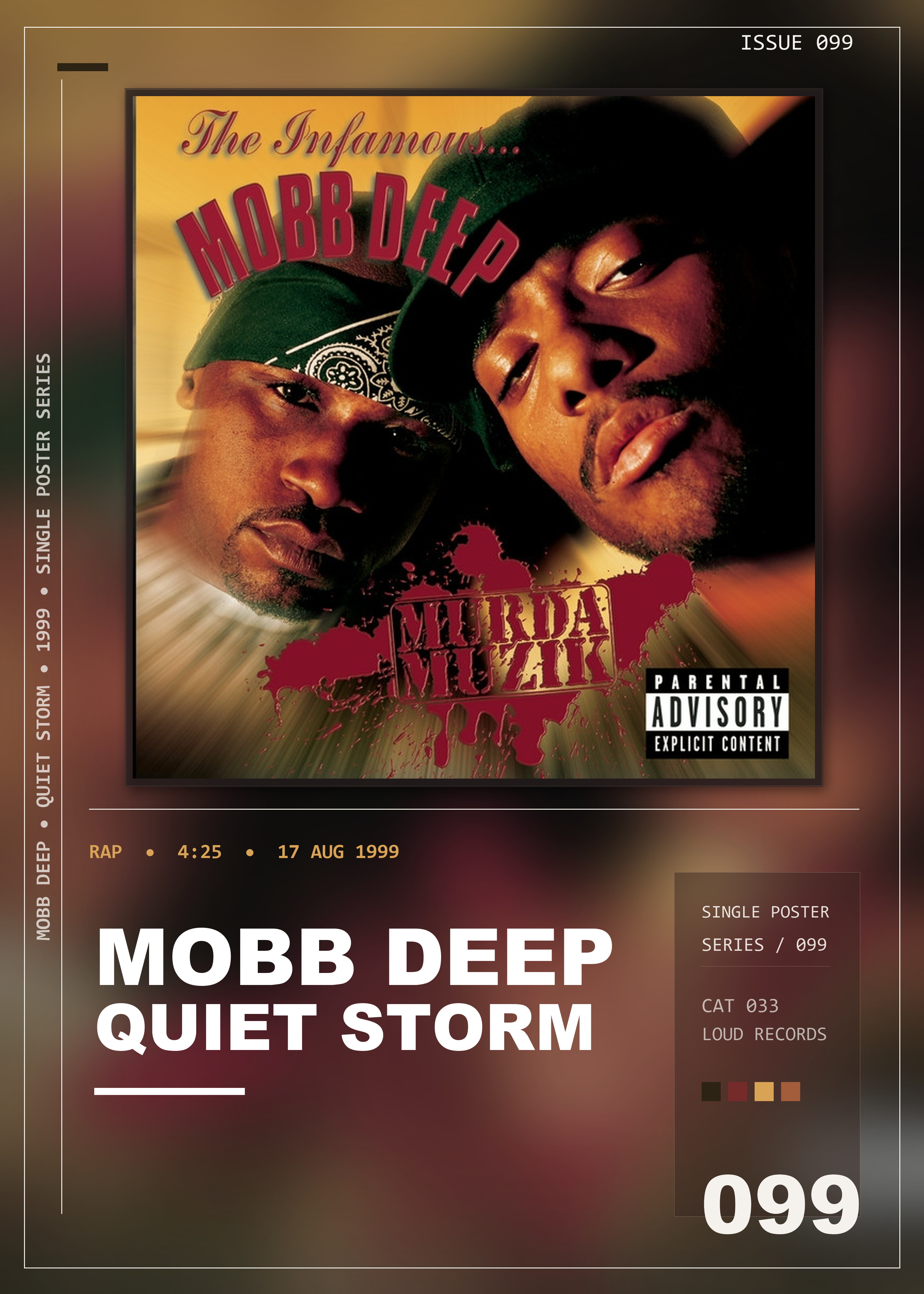 Music poster: Mobb Deep - Quiet Storm