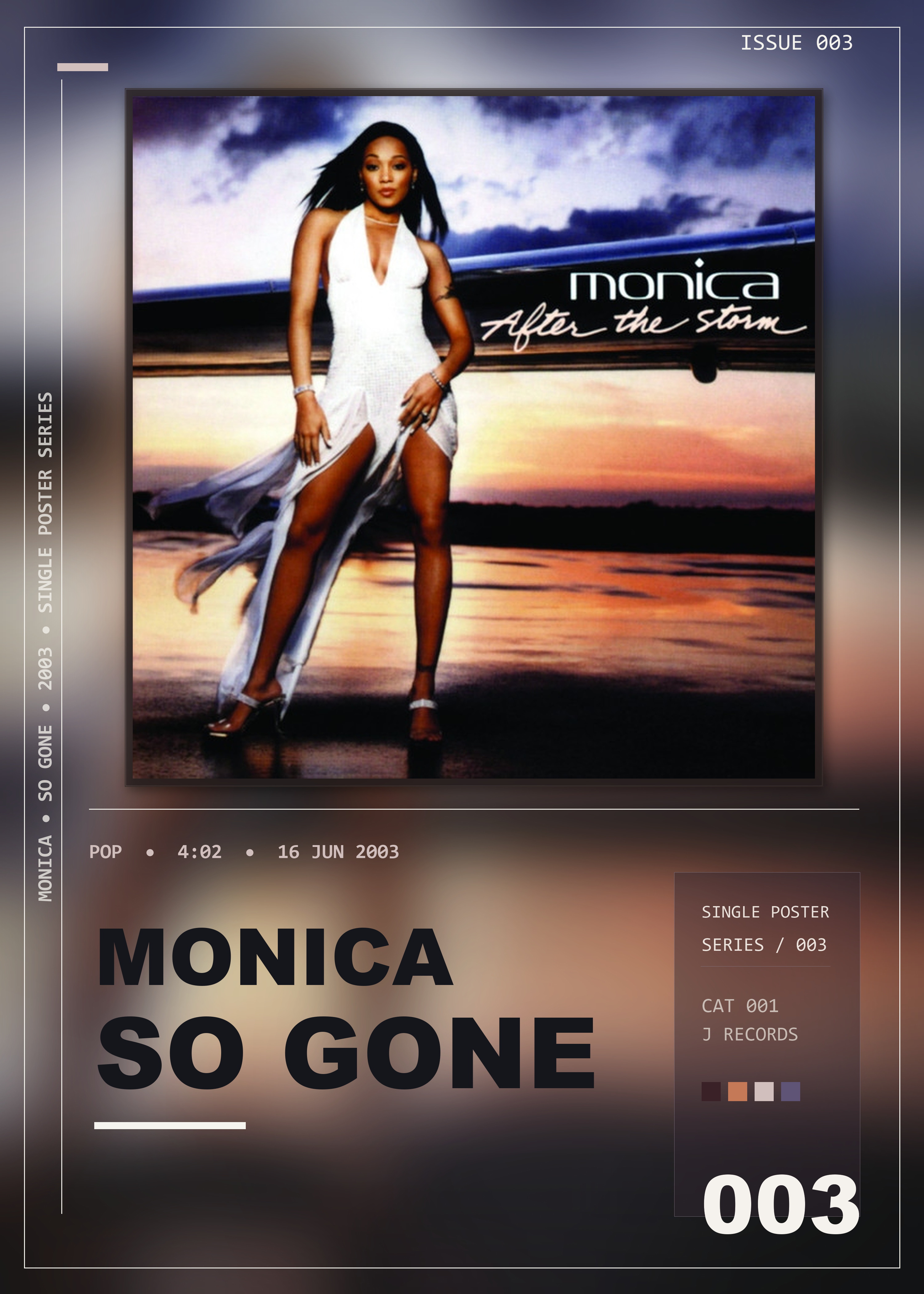 Music poster: Monica - So Gone