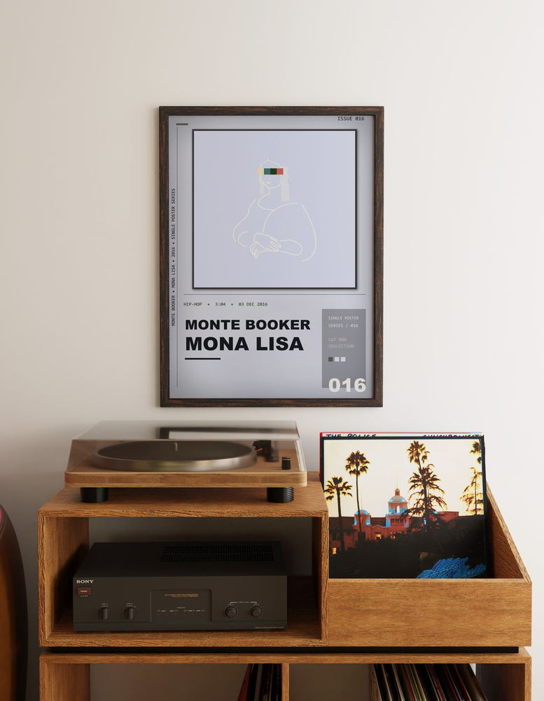 Music poster: Monte Booker - Mona Lisa