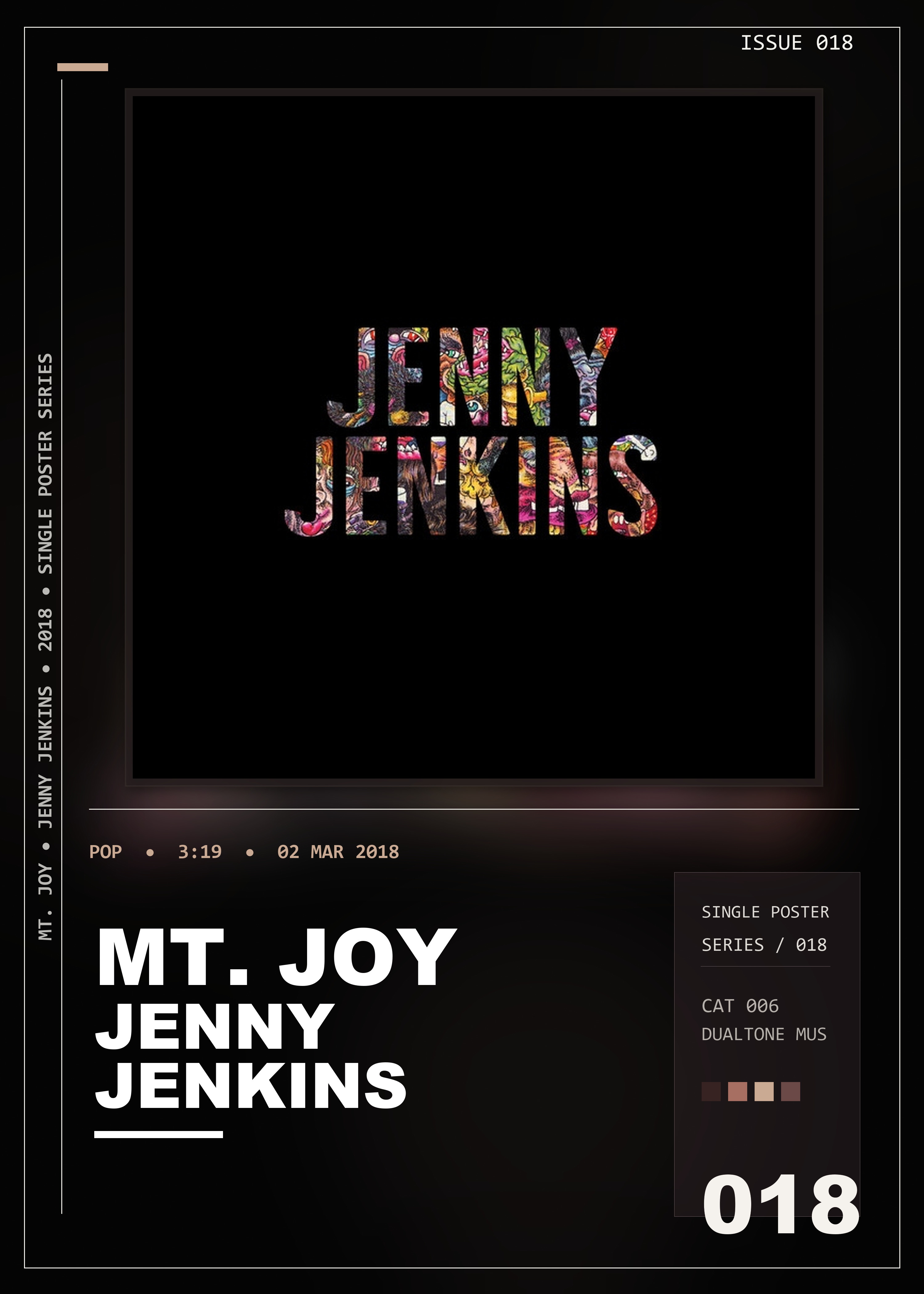 Music poster: Mt Joy - Jenny Jenkins