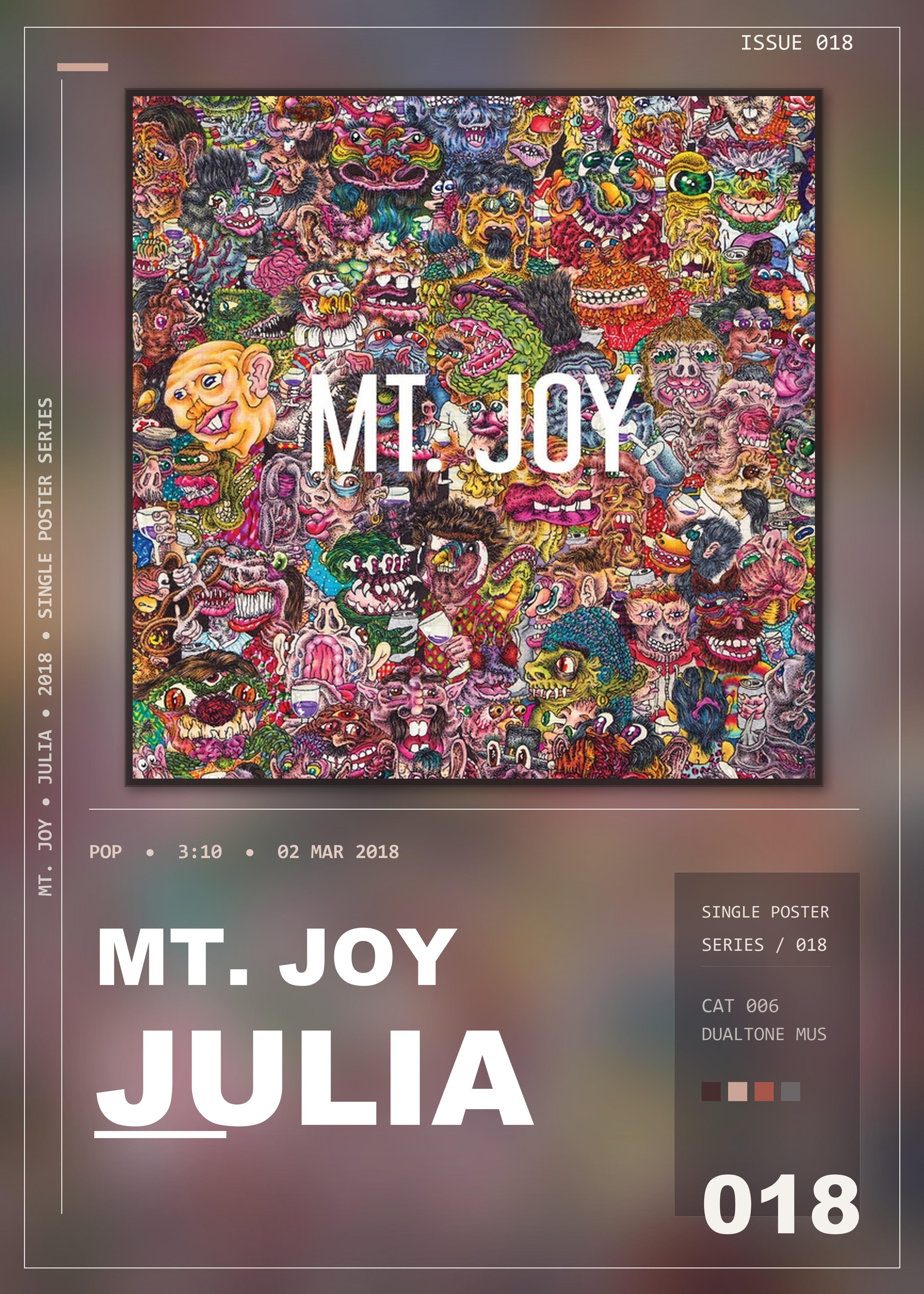 Music poster: Mt Joy - Julia