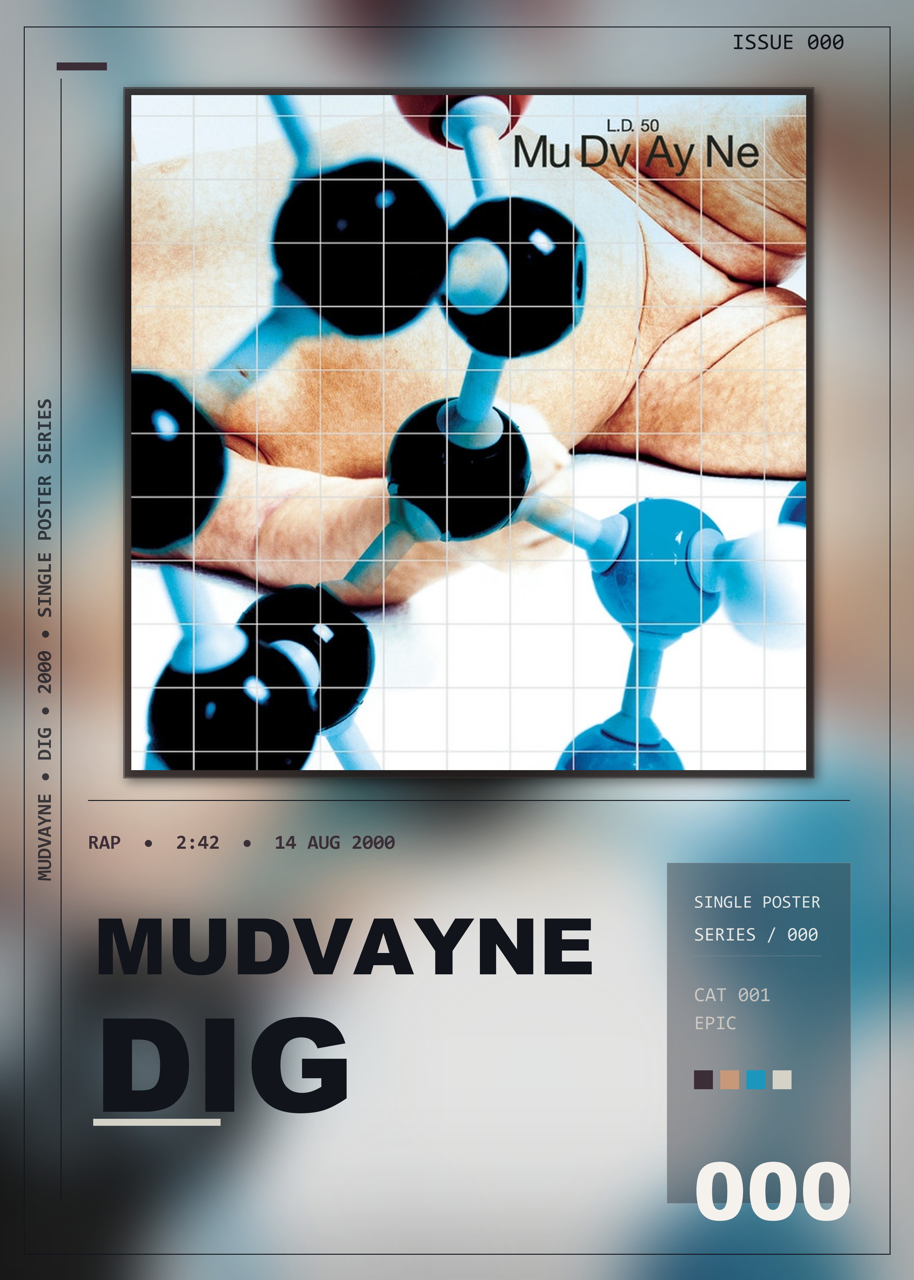 Music poster: Mudvayne - Dig