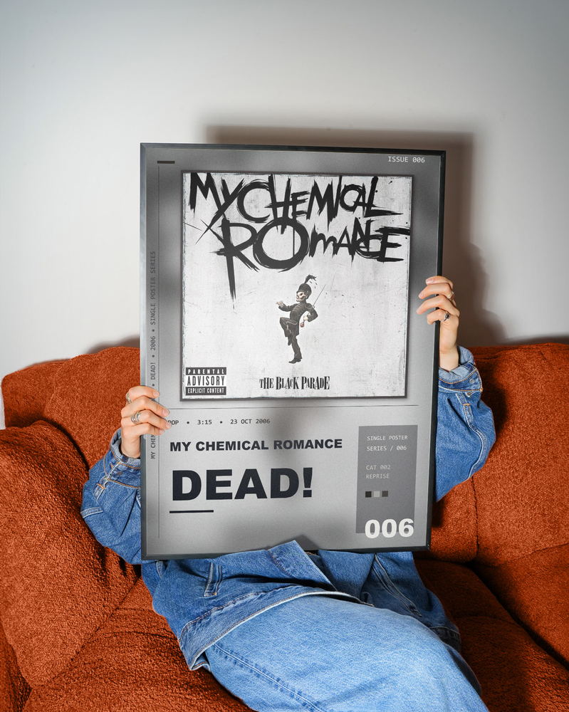Music poster: My Chemical Romance - Dead