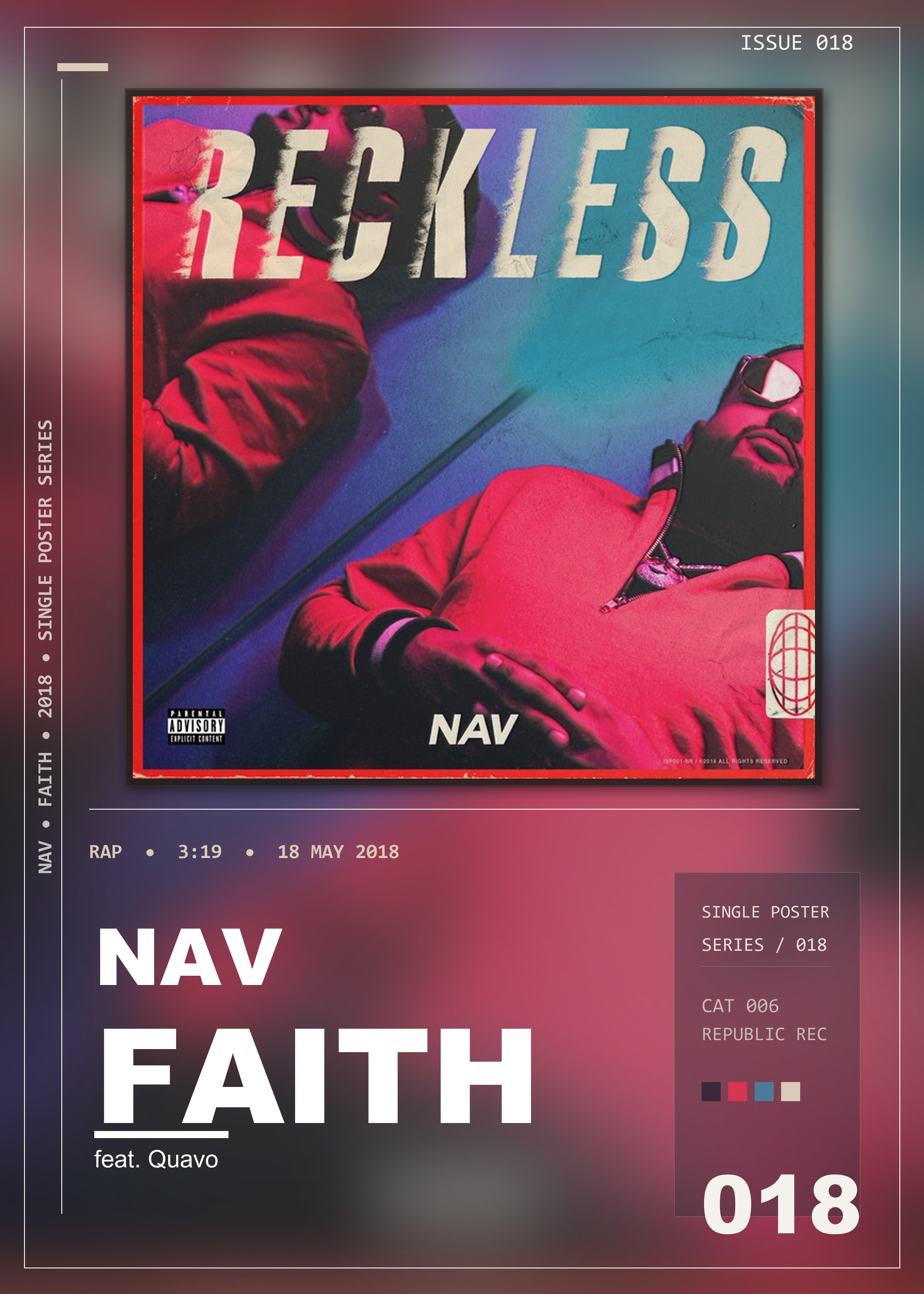 Music poster: NAV - Faith feat Quavo