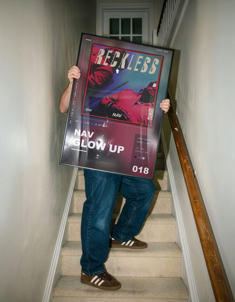 Music poster: NAV - Glow Up