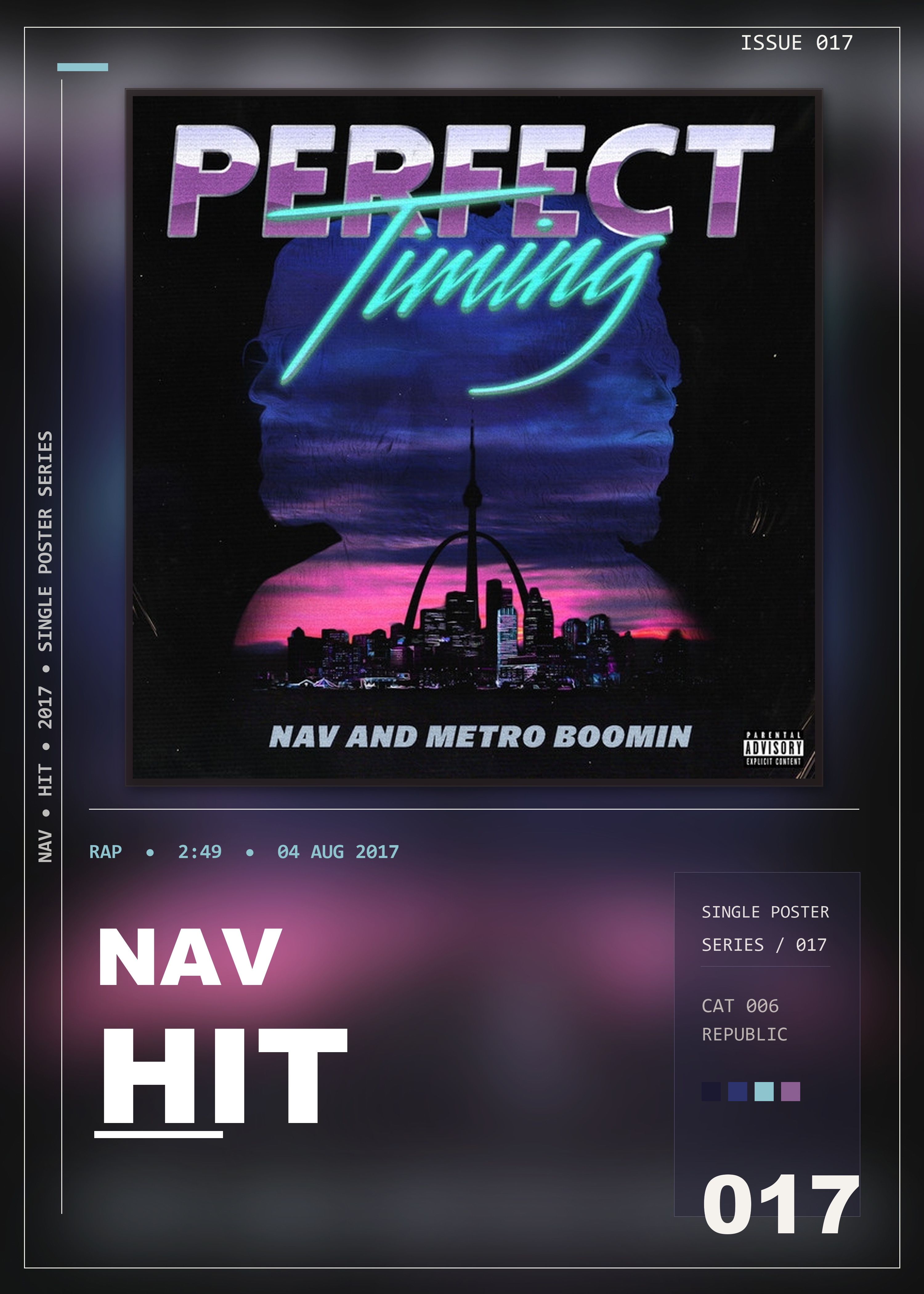 Music poster: NAV - Hit