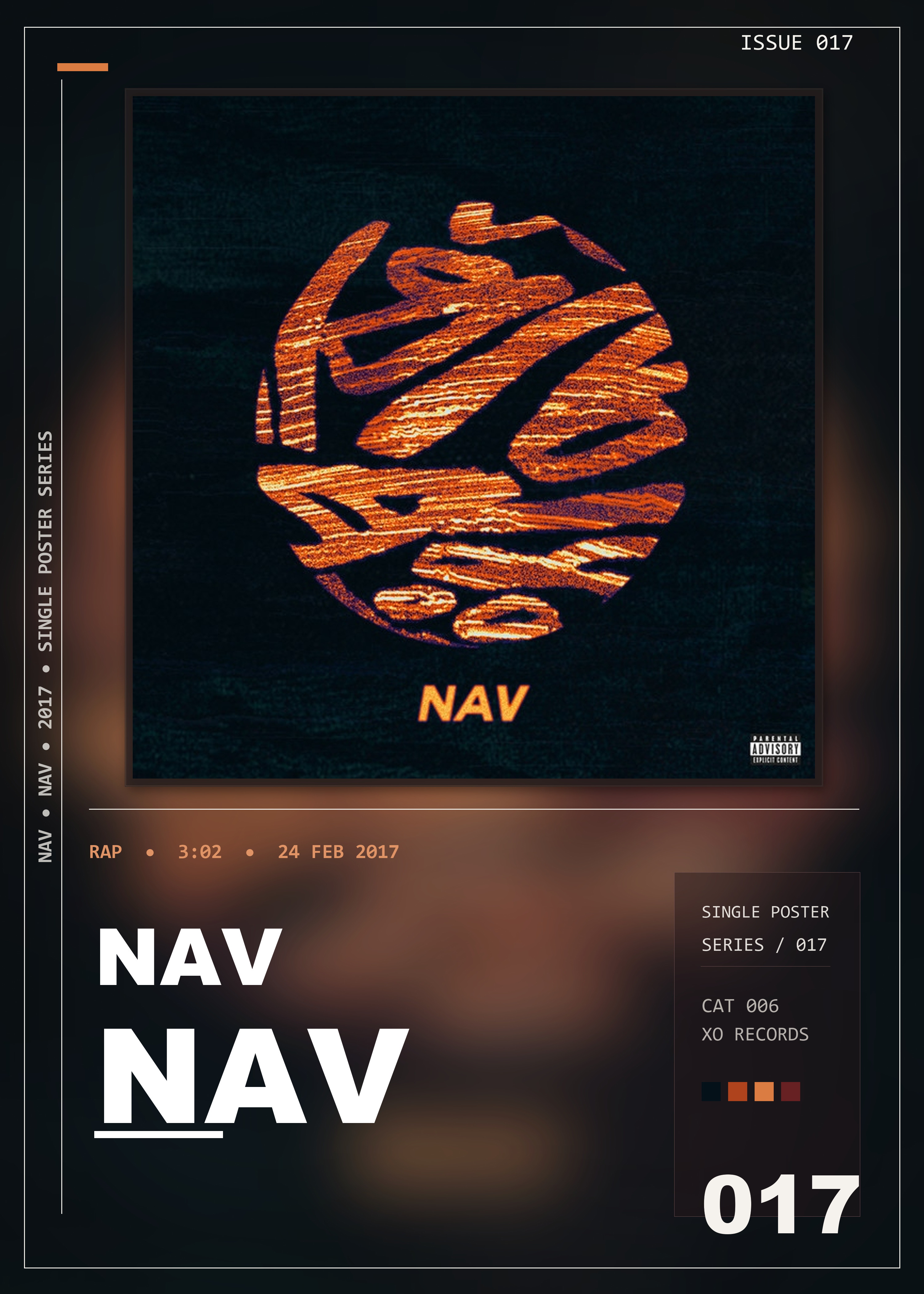 Music poster: NAV - NAV