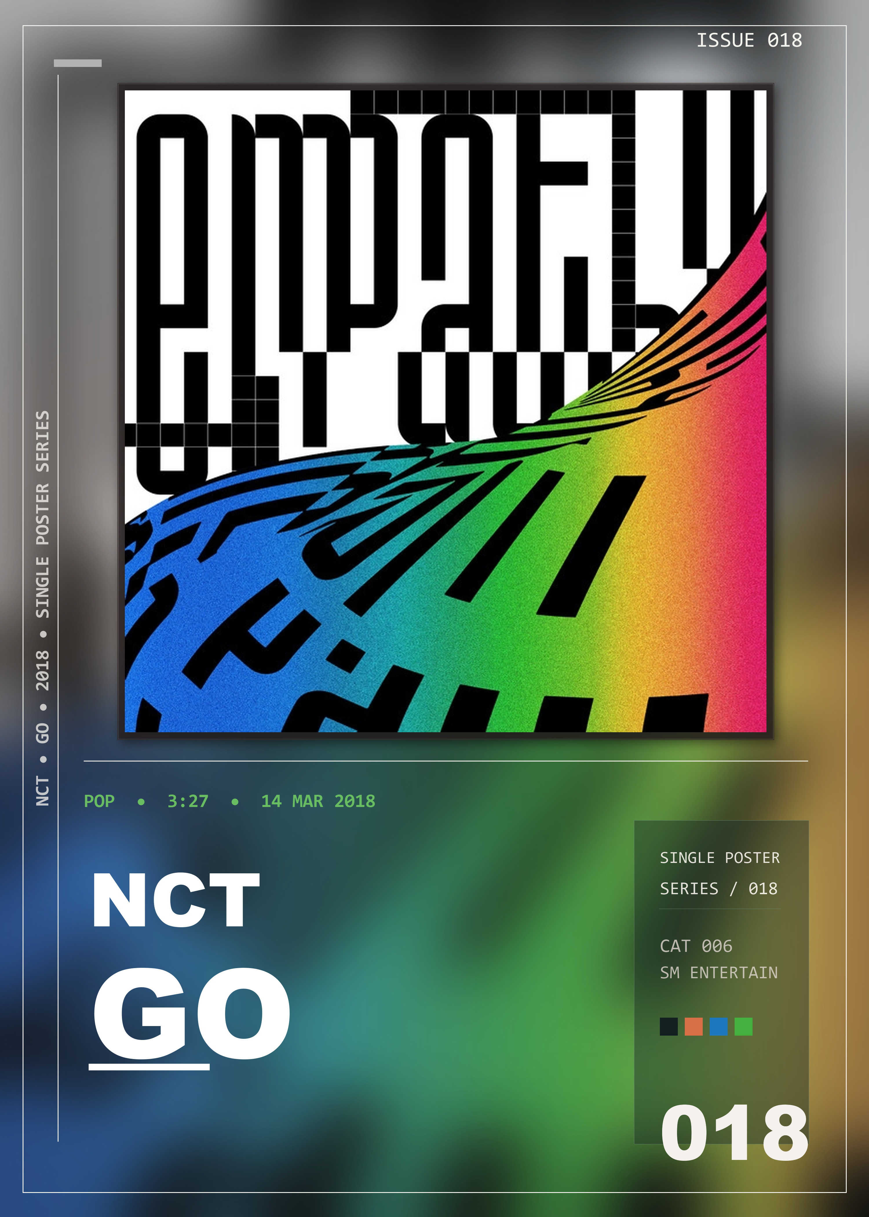 Music poster: NCT - GO