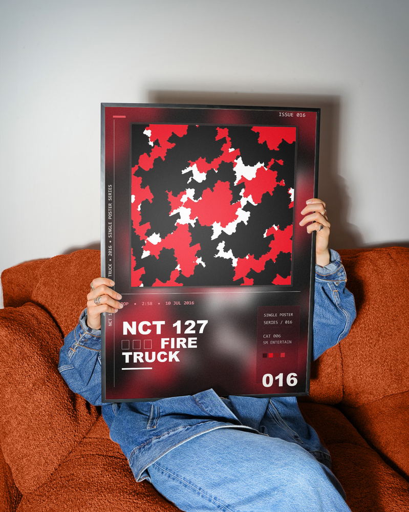Music poster: NCT 127 - 소방차 Fire Truck