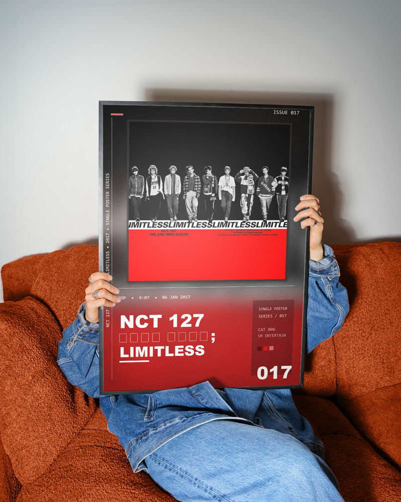Music poster: NCT 127 - 無限的我 무한적아 LIMITLESS