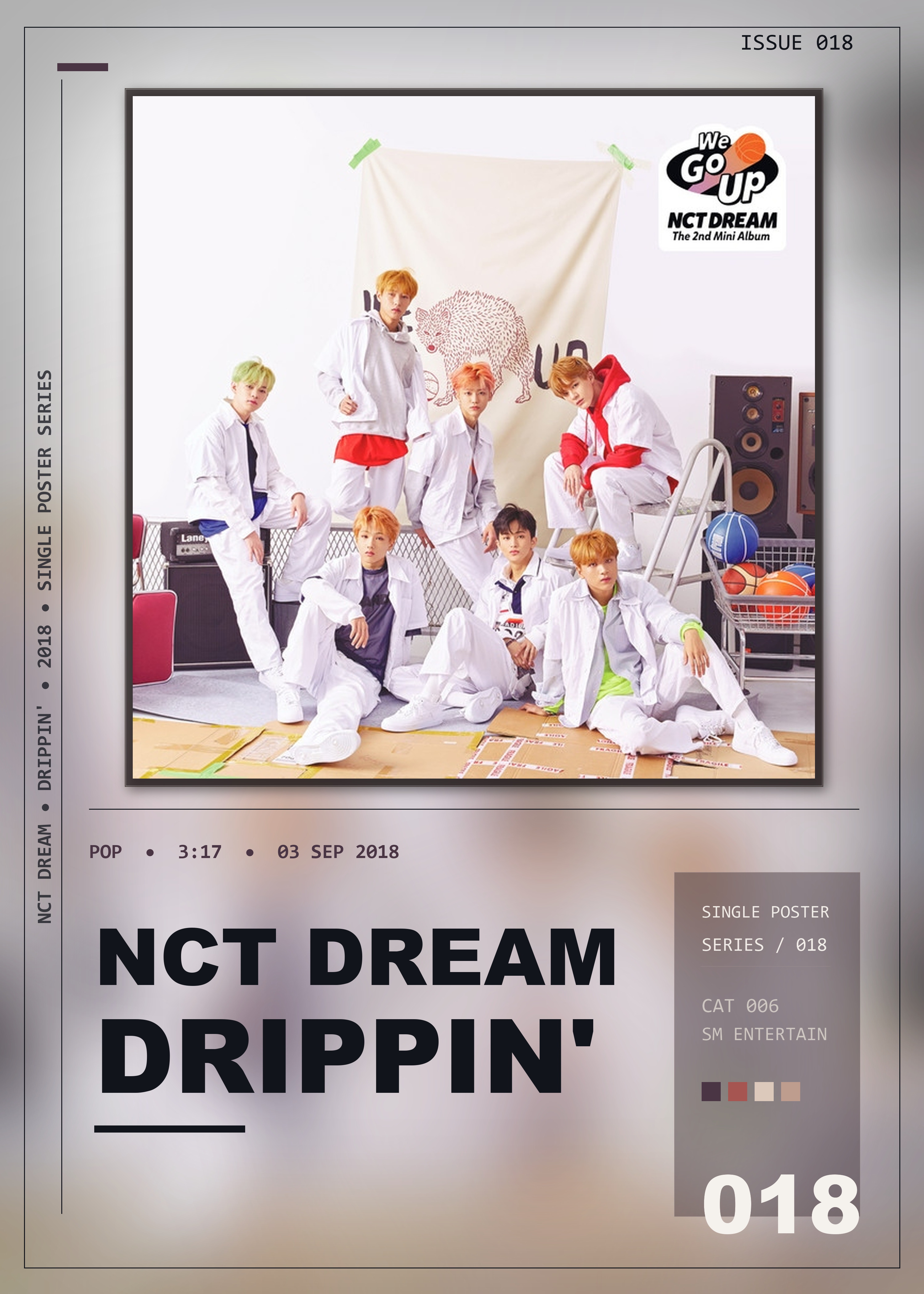 Music poster: NCT DREAM - Drippin
