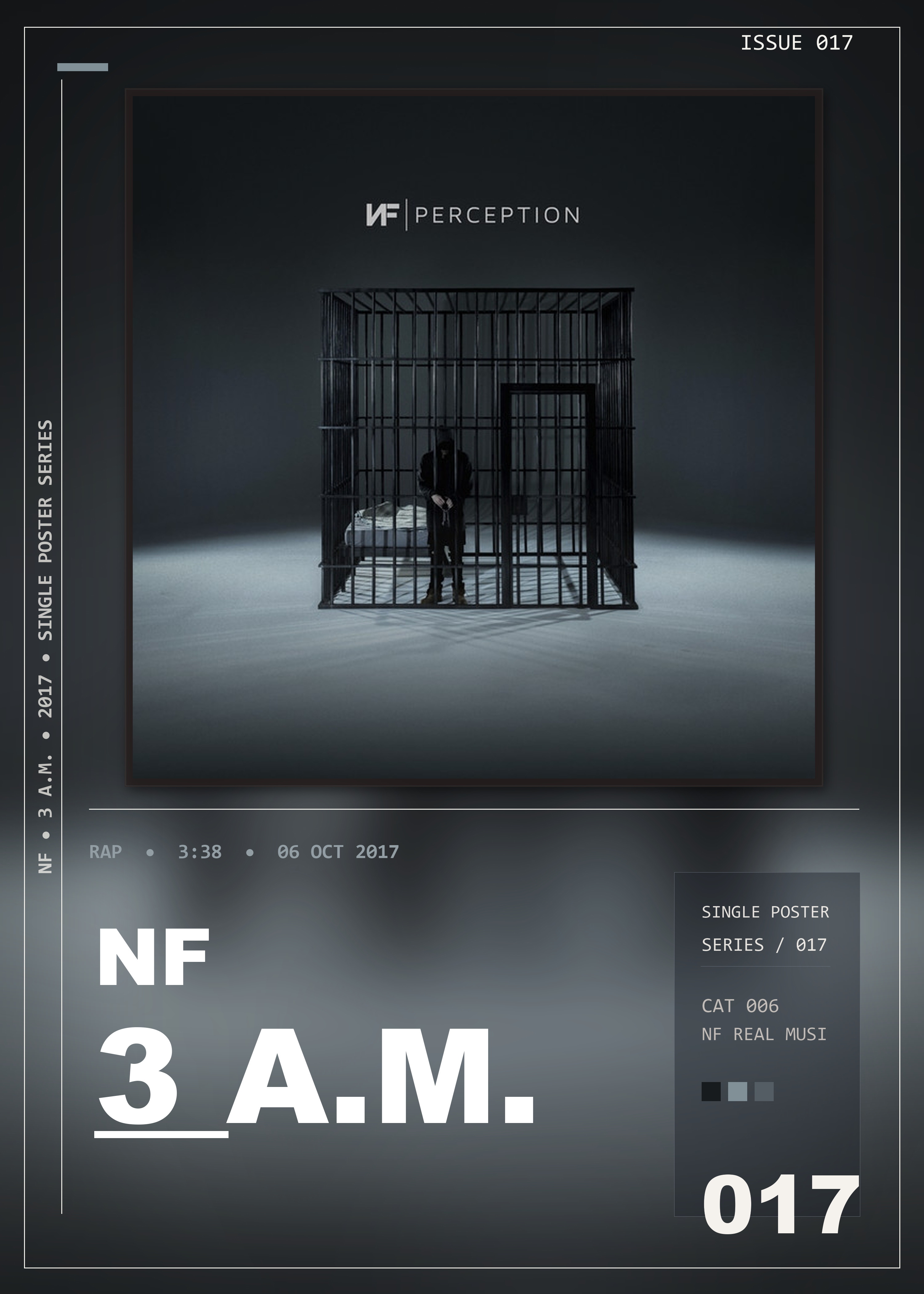Music poster: NF - 3 AM