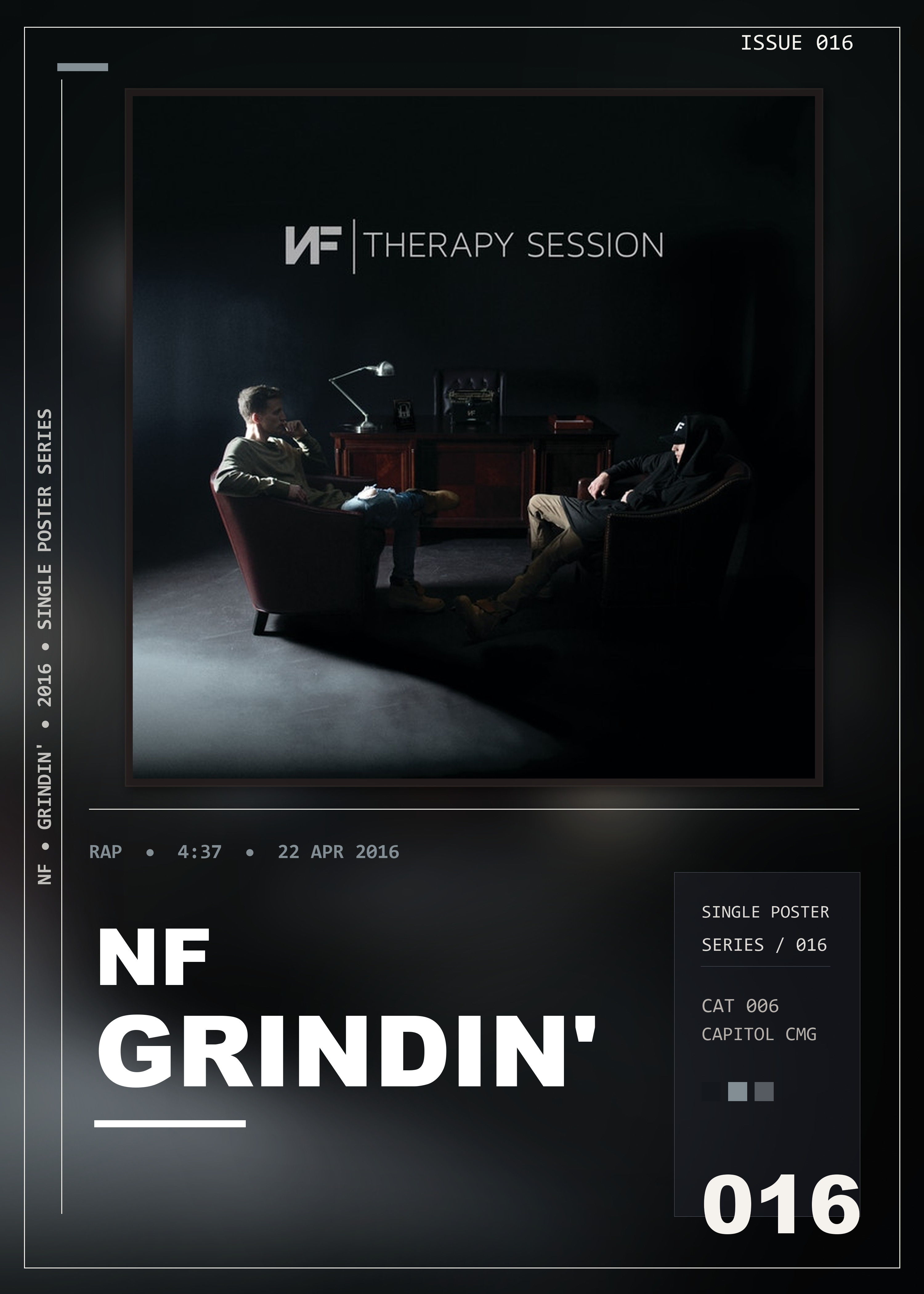 Music poster: NF - Grindin