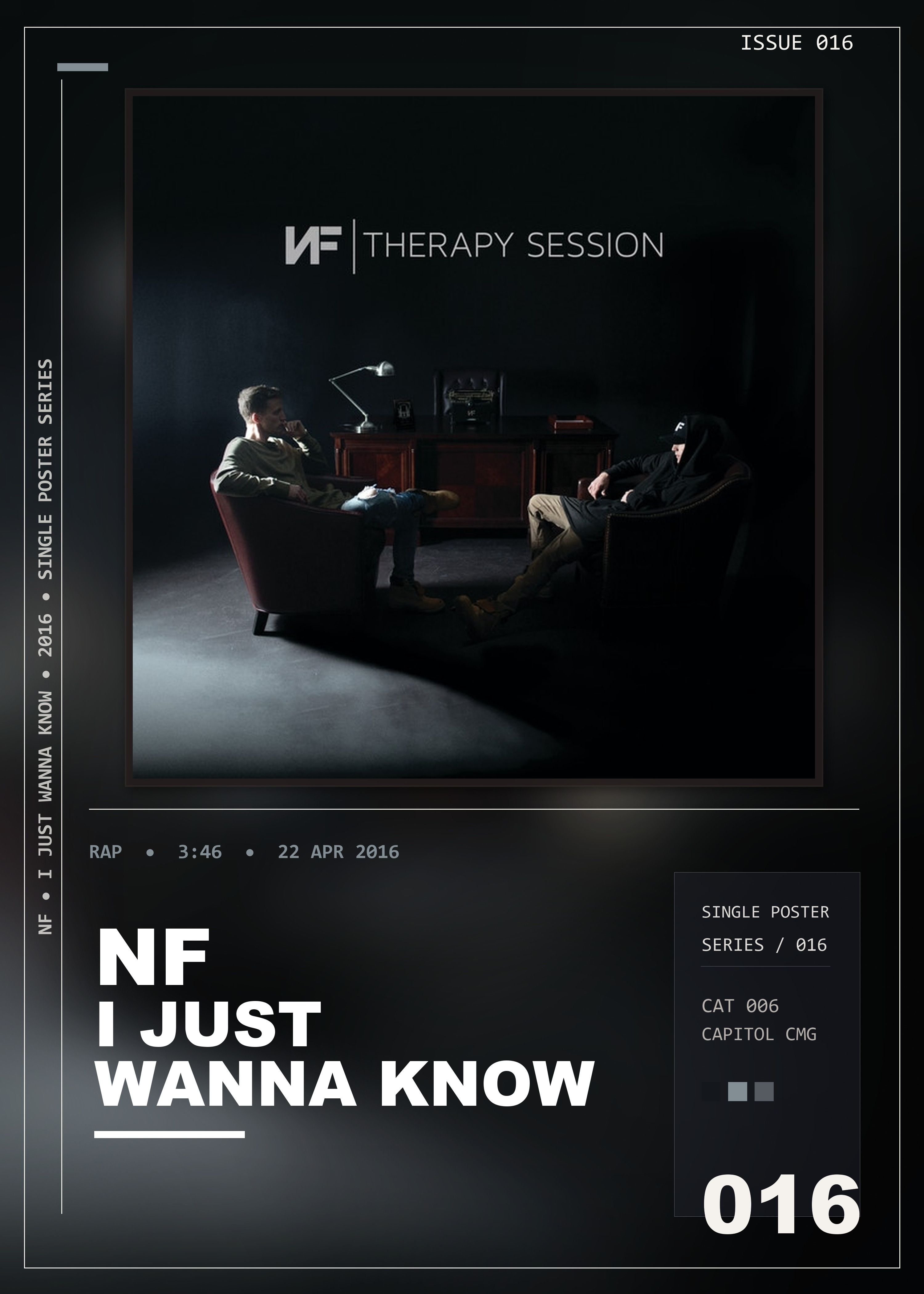 Music poster: NF - I Just Wanna Know