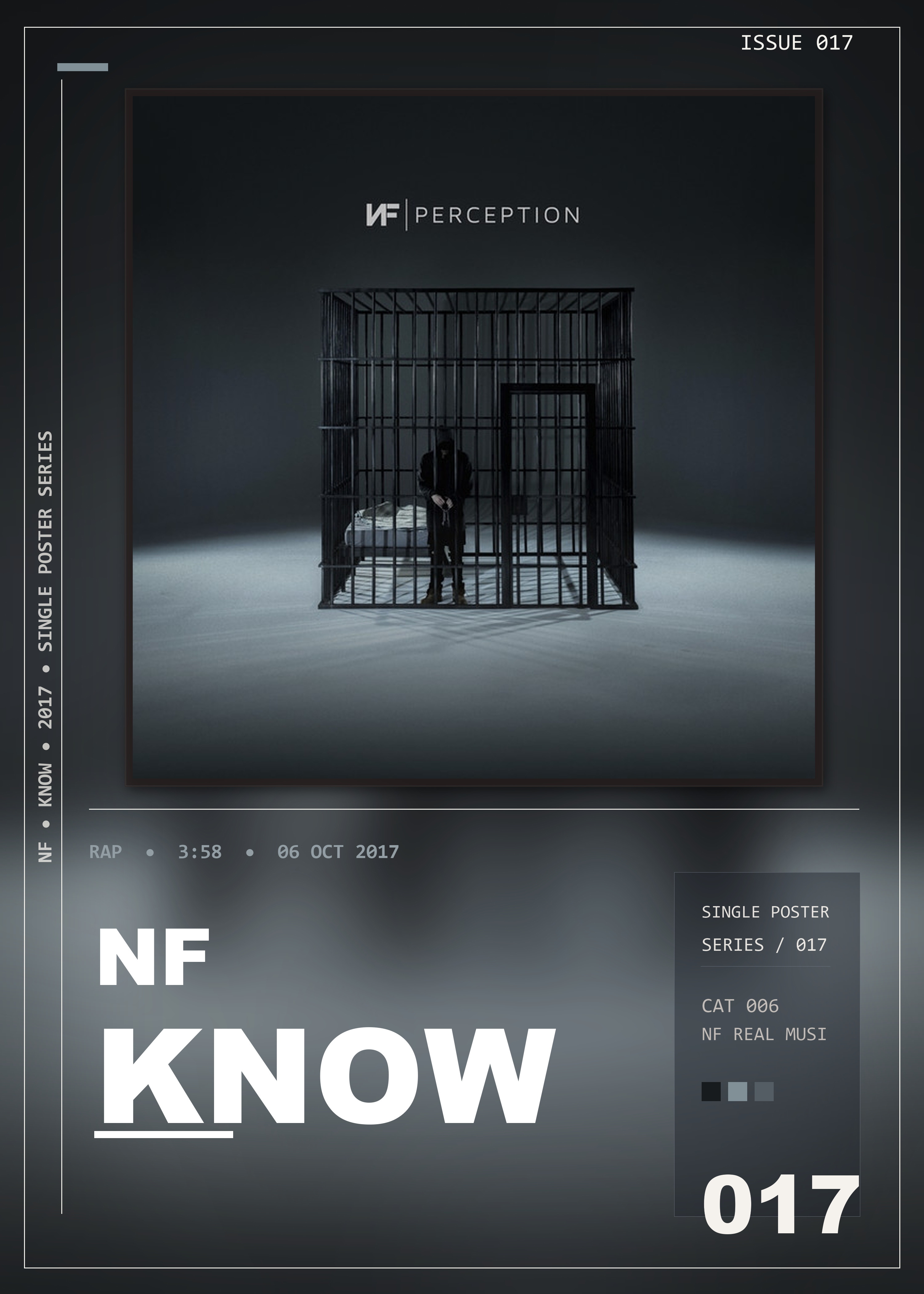 Music poster: NF - Know