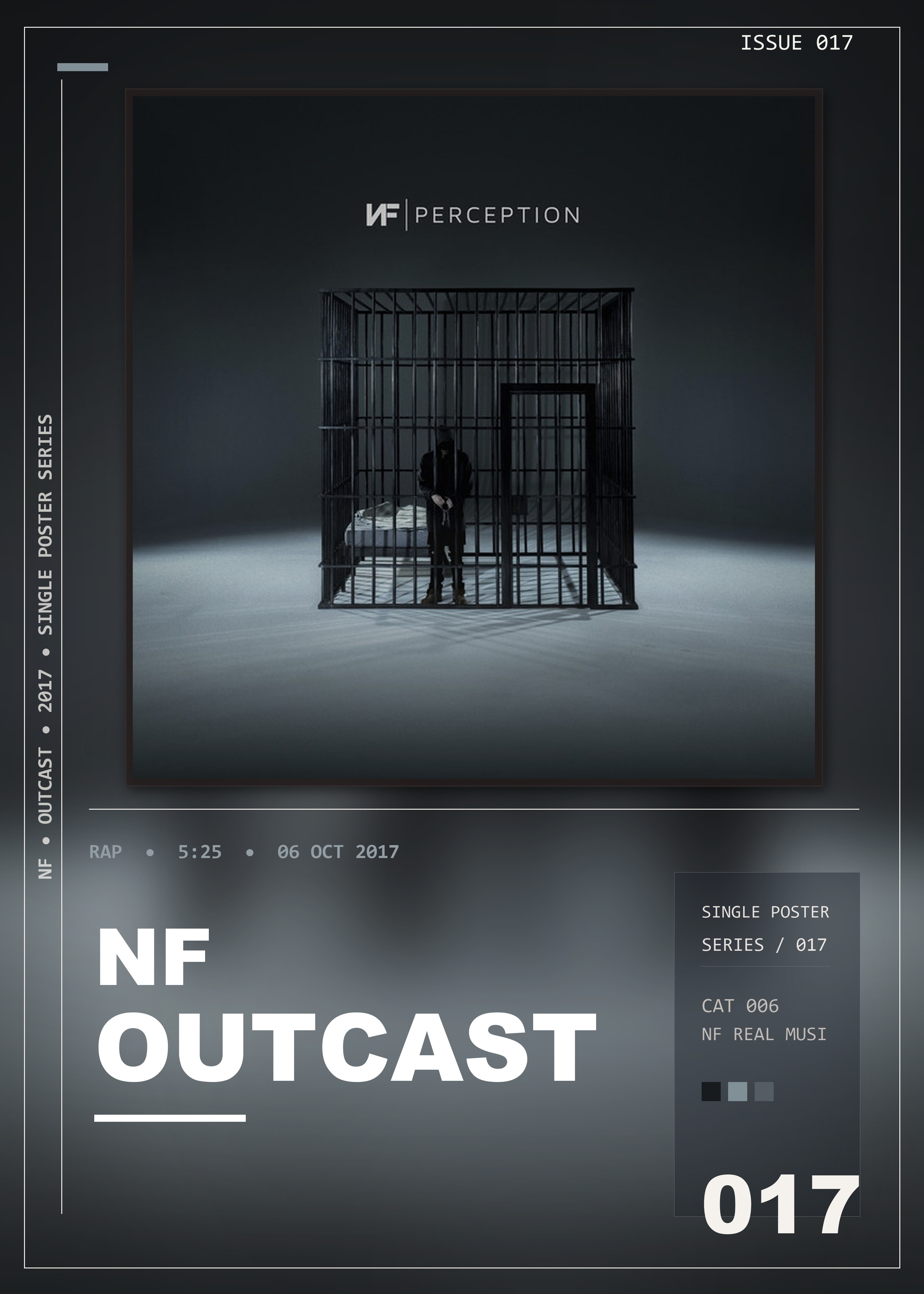 Music poster: NF - Outcast