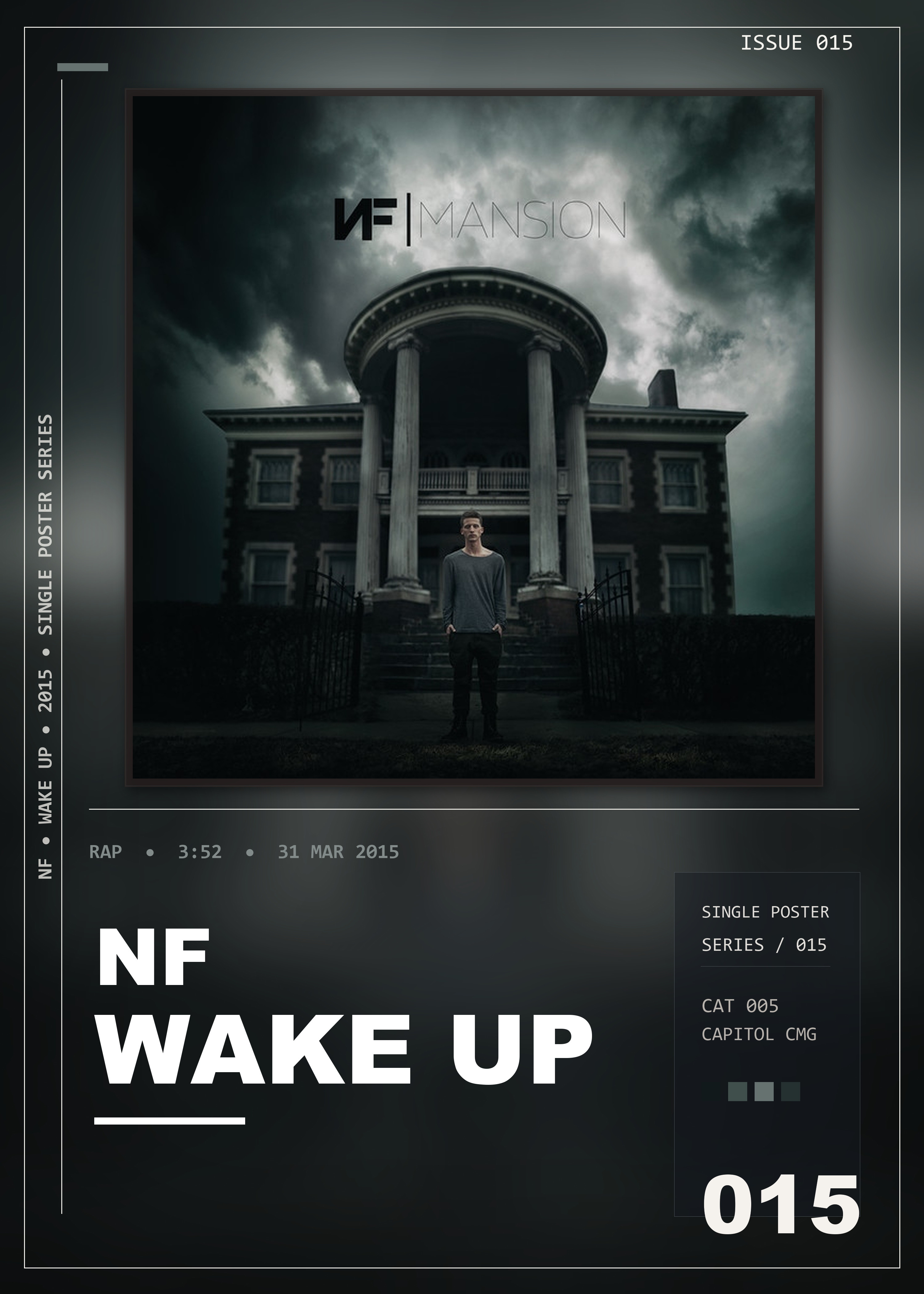 Music poster: NF - Wake Up