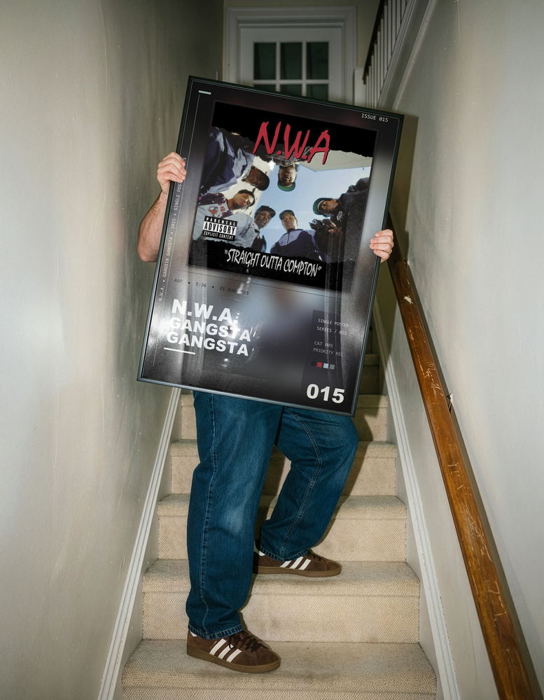 Music poster: NWA - Gangsta Gangsta