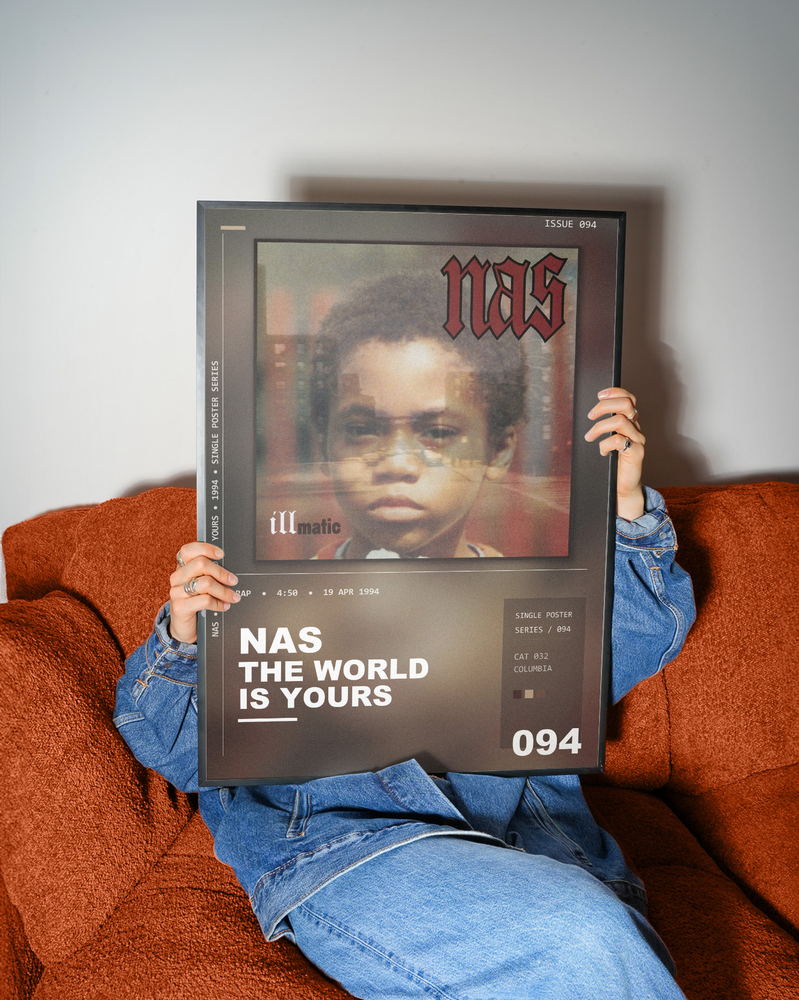 Music poster: Nas - The World Is Yours
