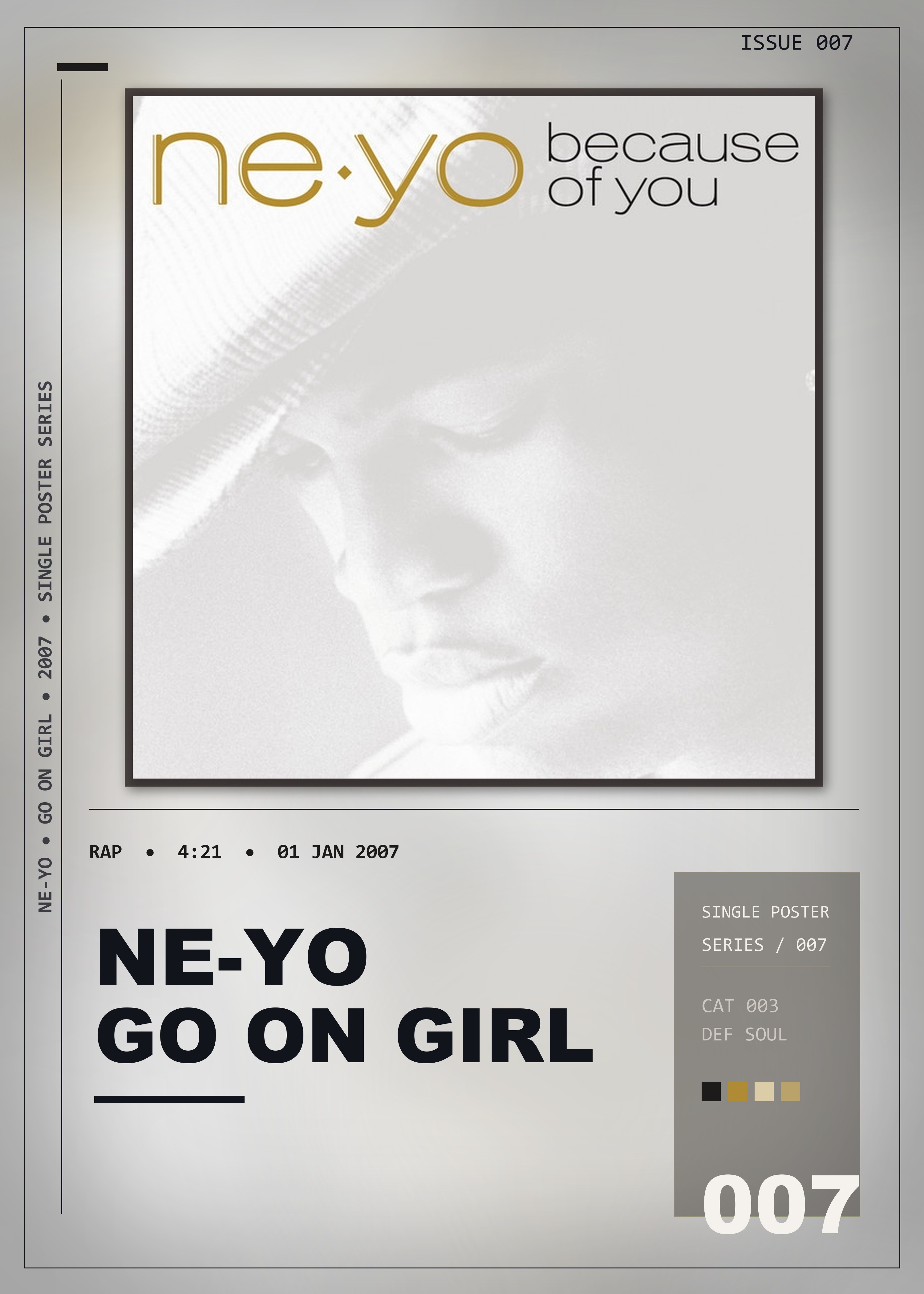 Music poster: Ne-Yo - Go On Girl