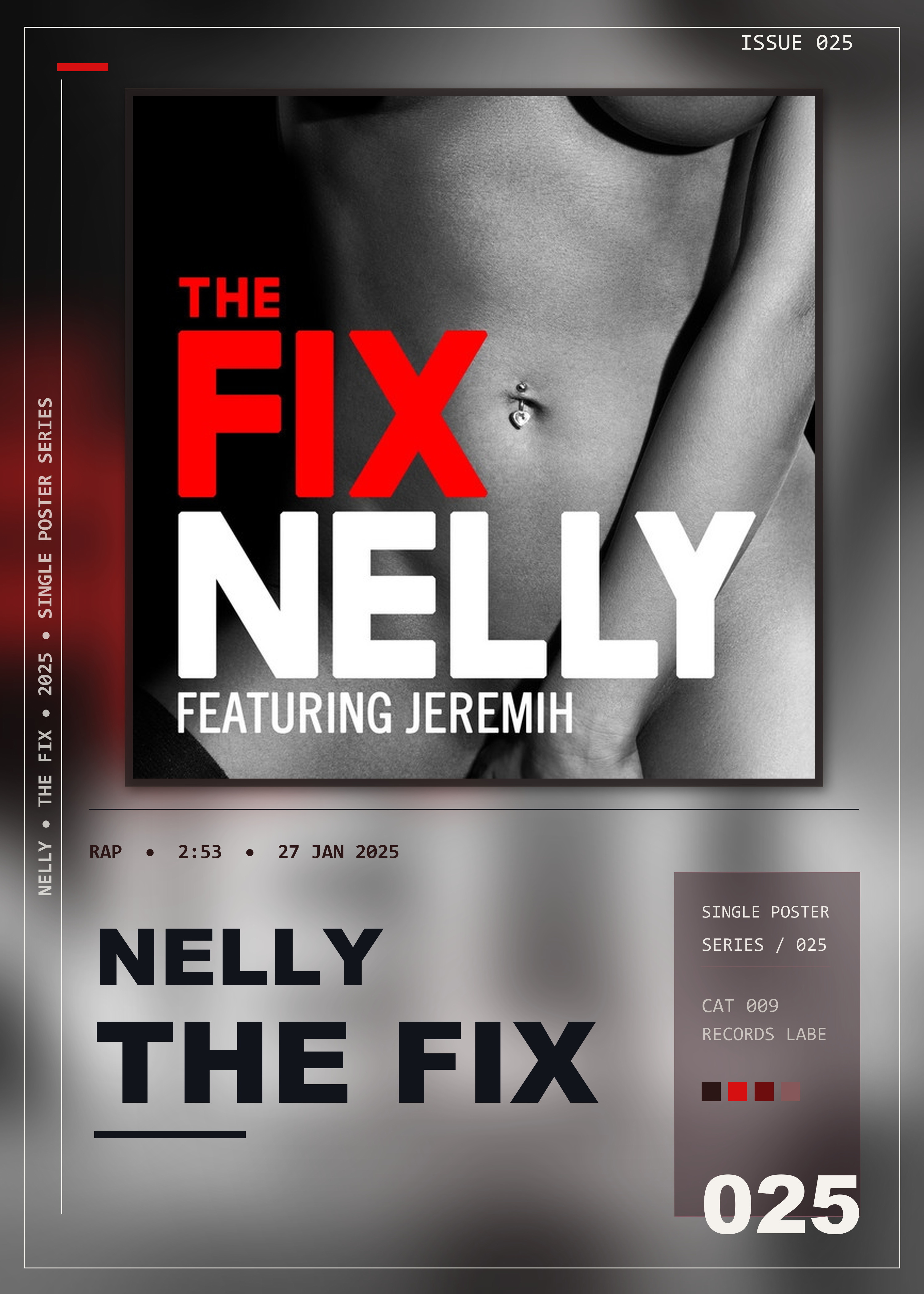 Music poster: Nelly - The Fix