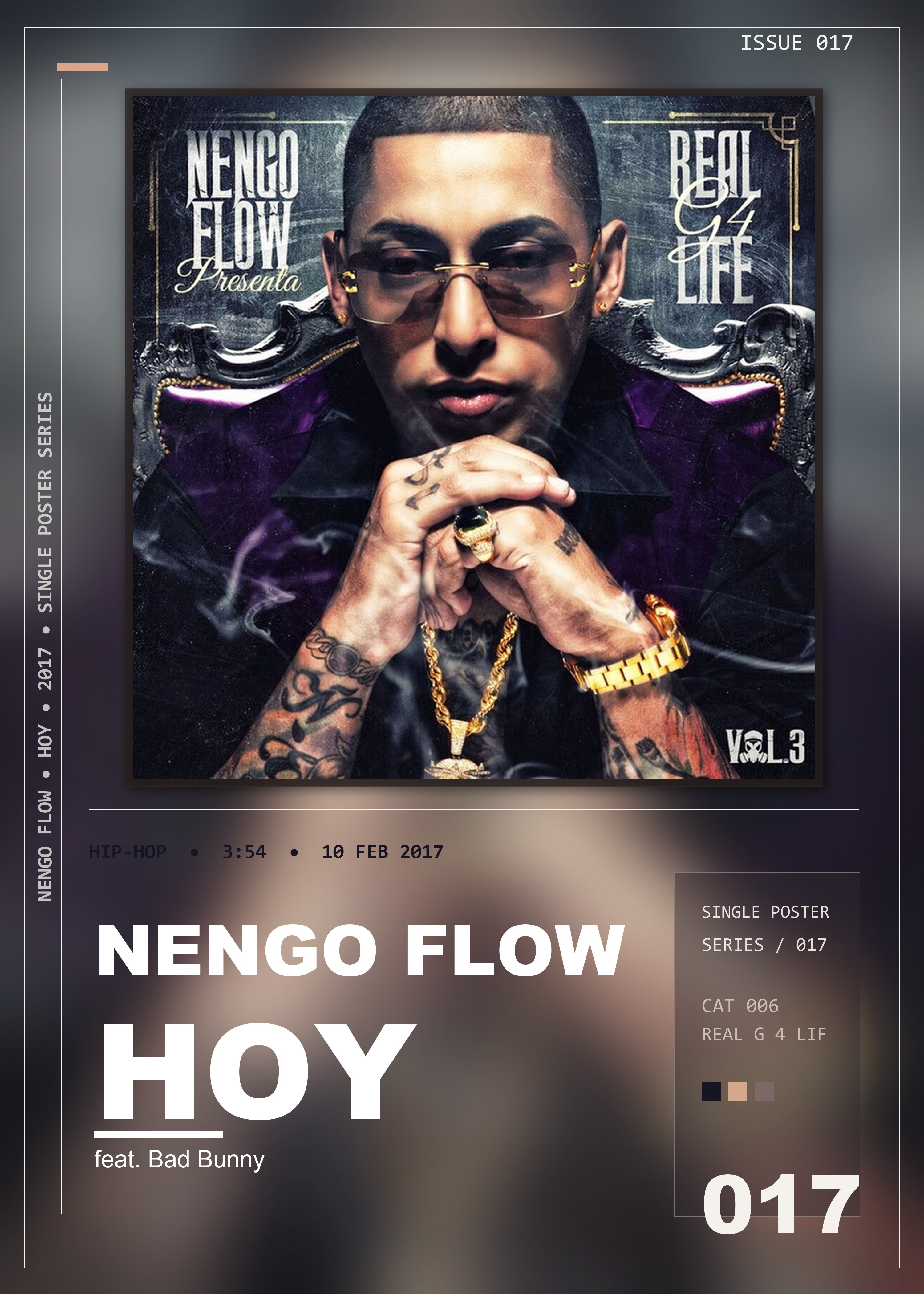 Music poster: Nengo Flow - Hoy feat Bad Bunny