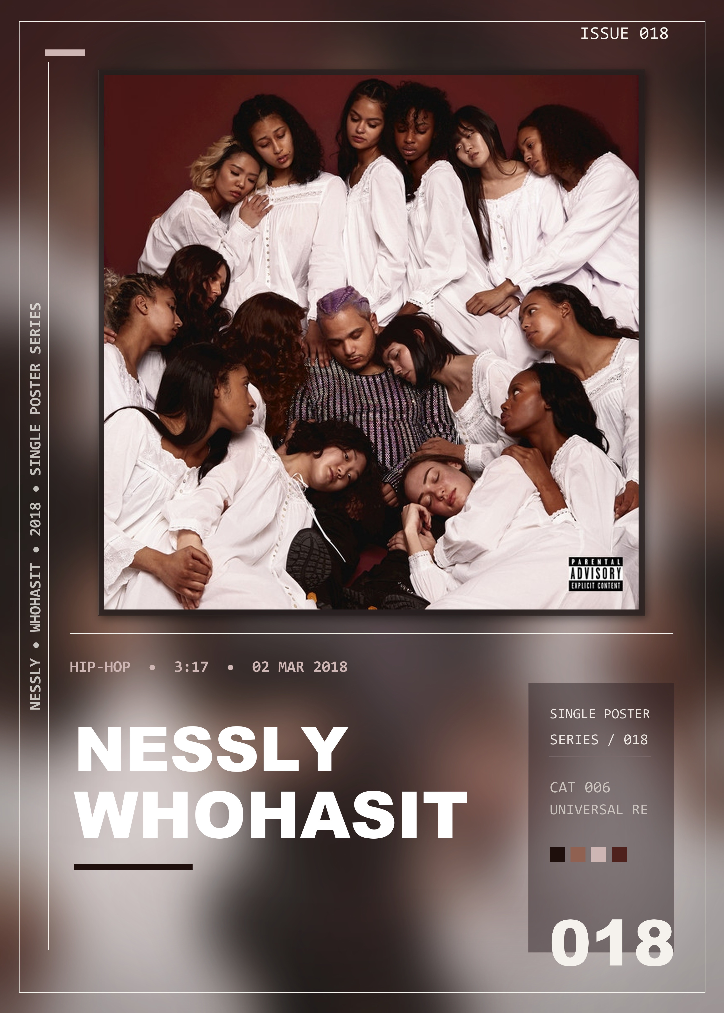Music poster: Nessly - WHOHASIT