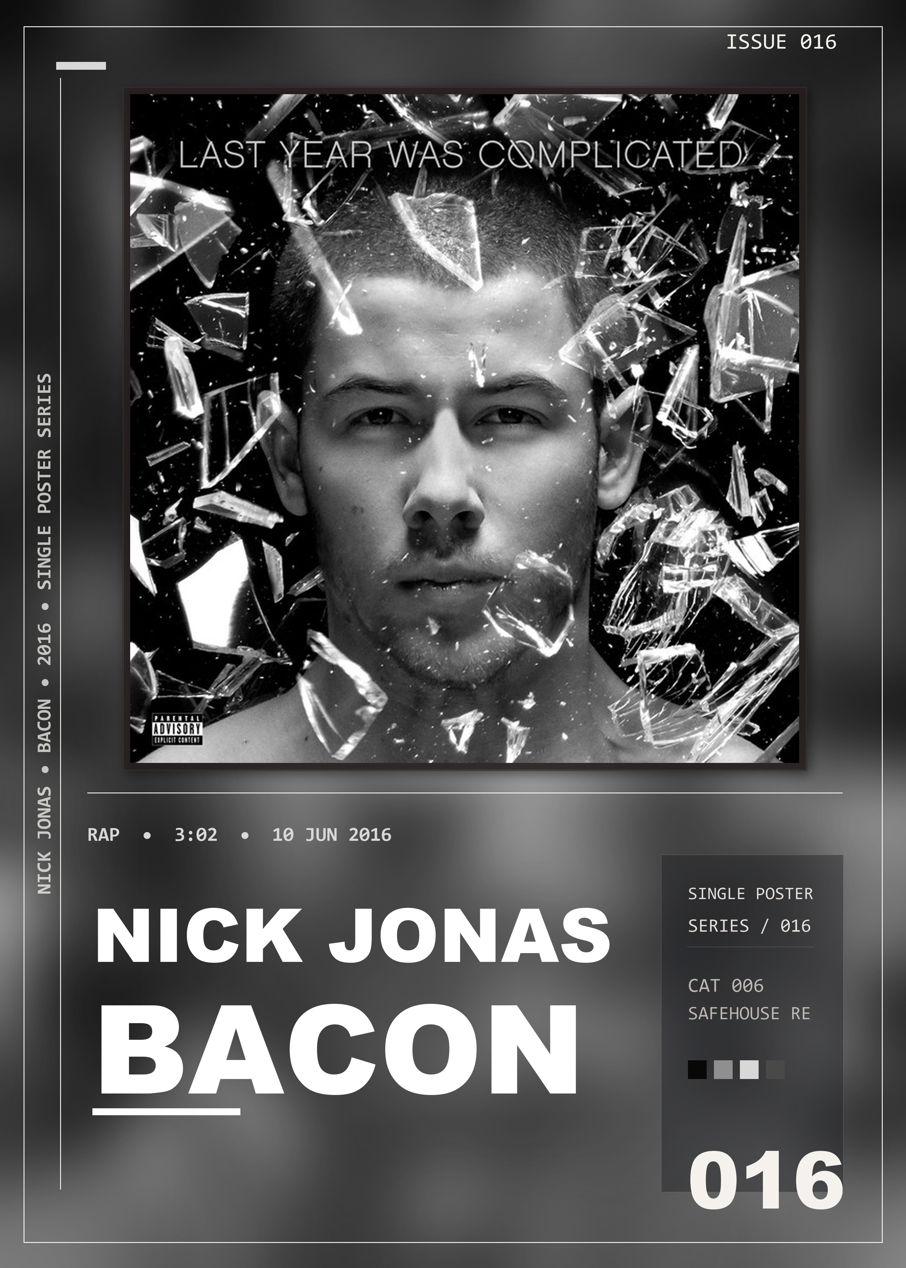 Music poster: Nick Jonas - Bacon
