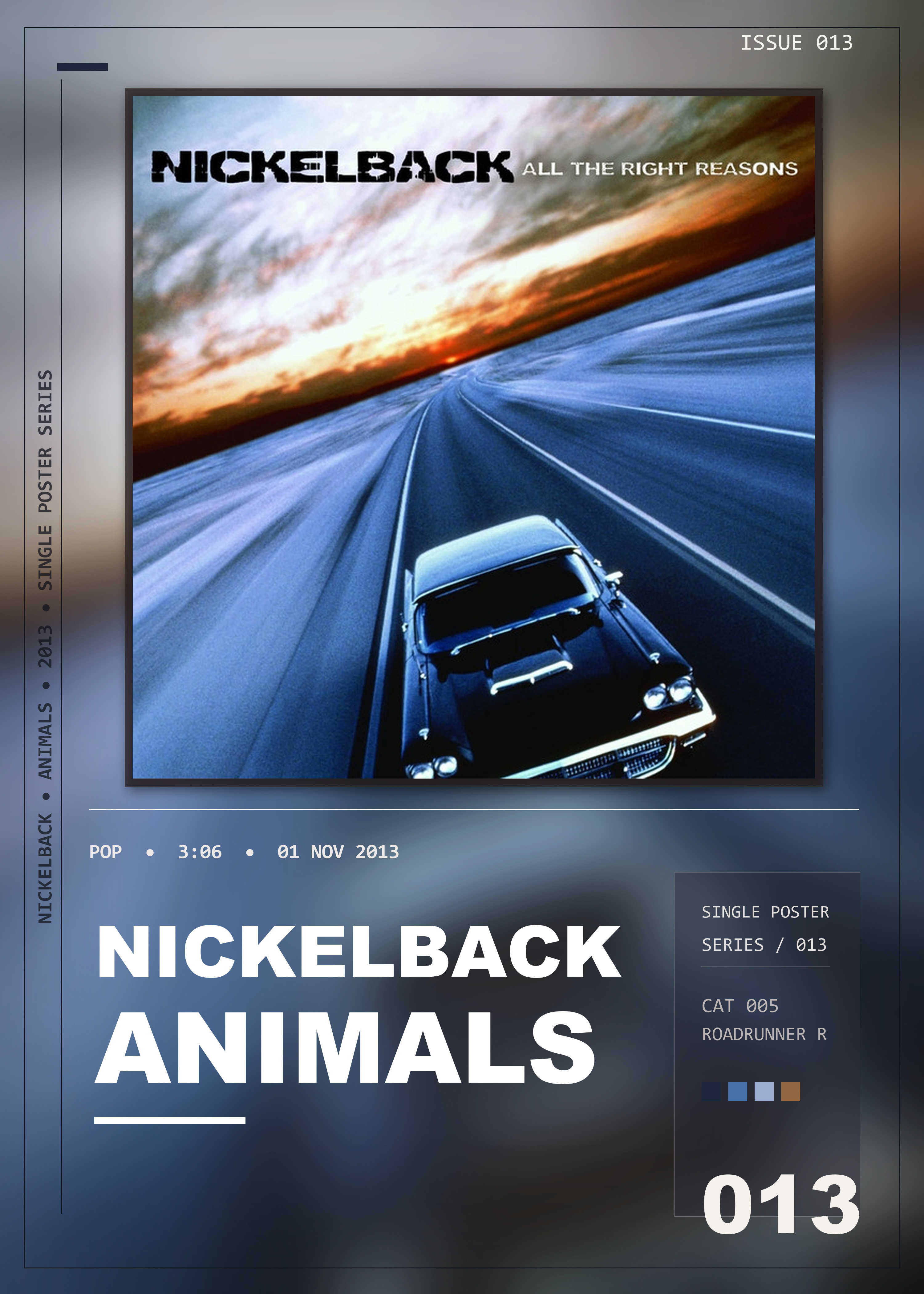 Music poster: Nickelback - Animals