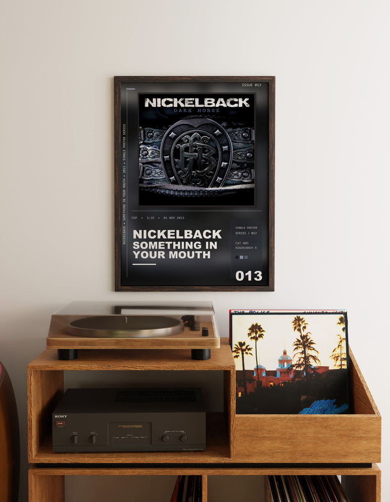 Music poster: Nickelback - Something In Your Mouth