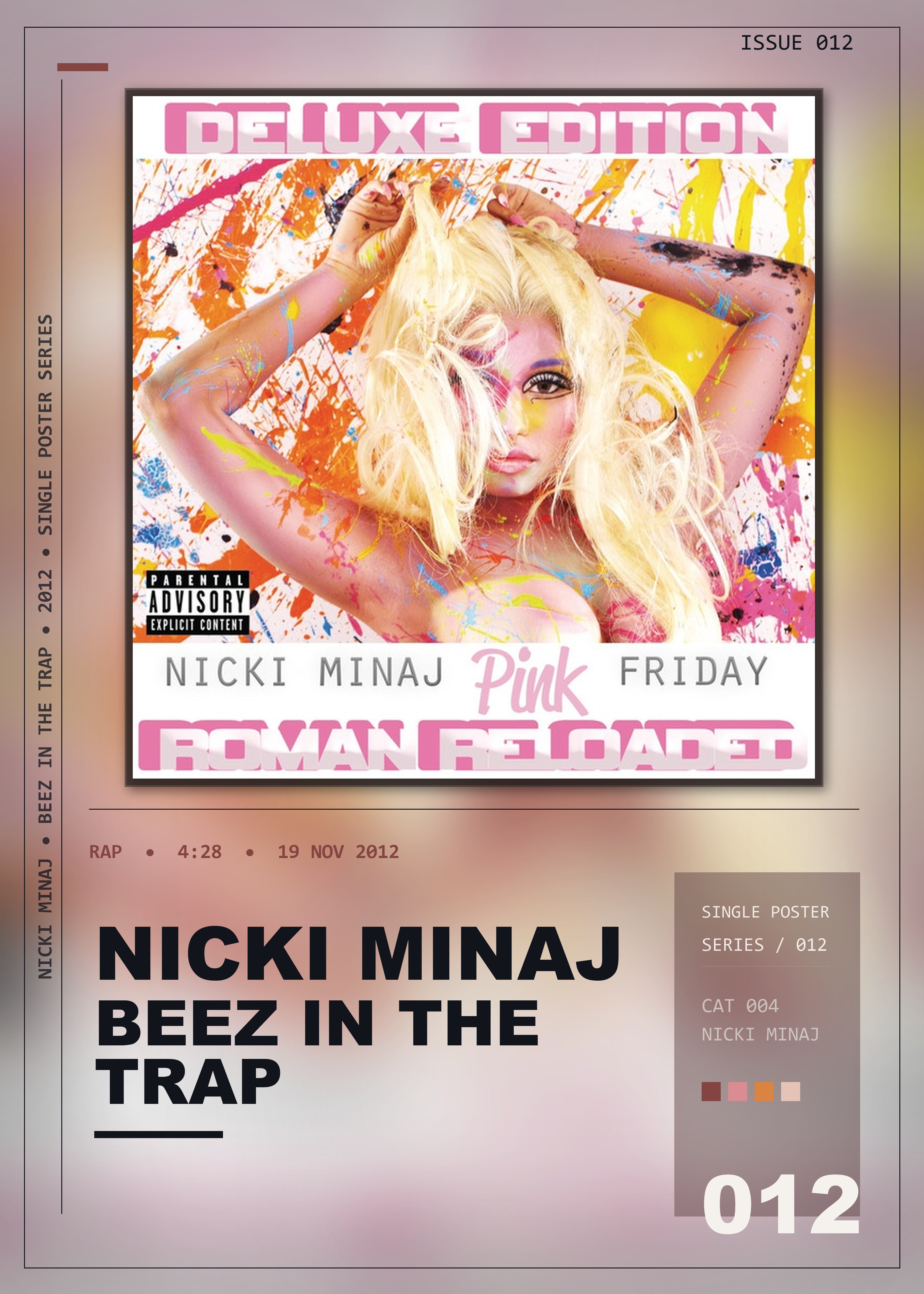 Music poster: Nicki Minaj - Beez In The Trap