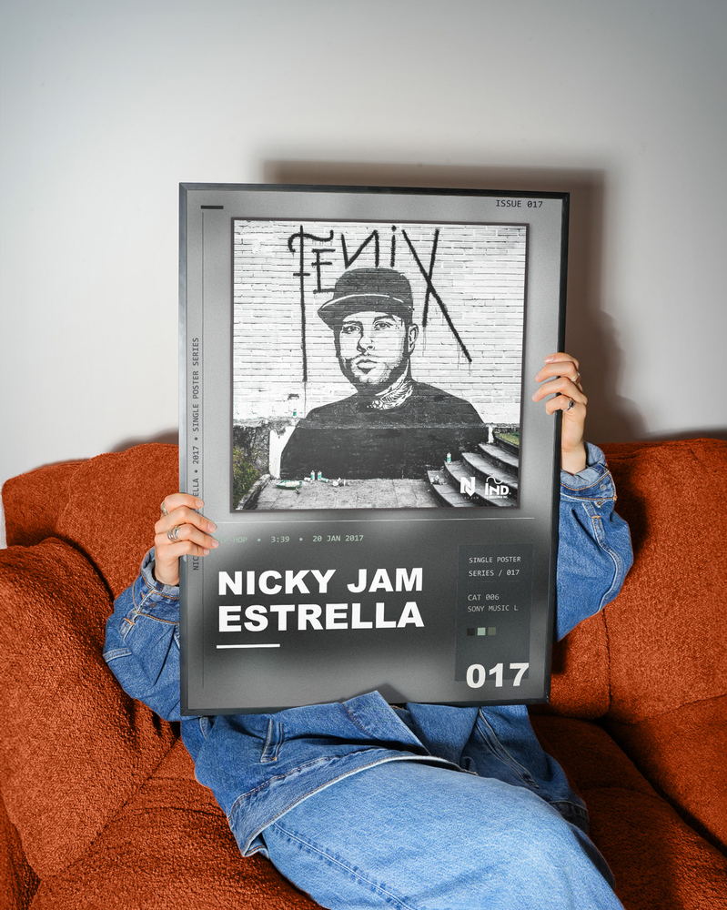 Music poster: Nicky Jam - Estrella