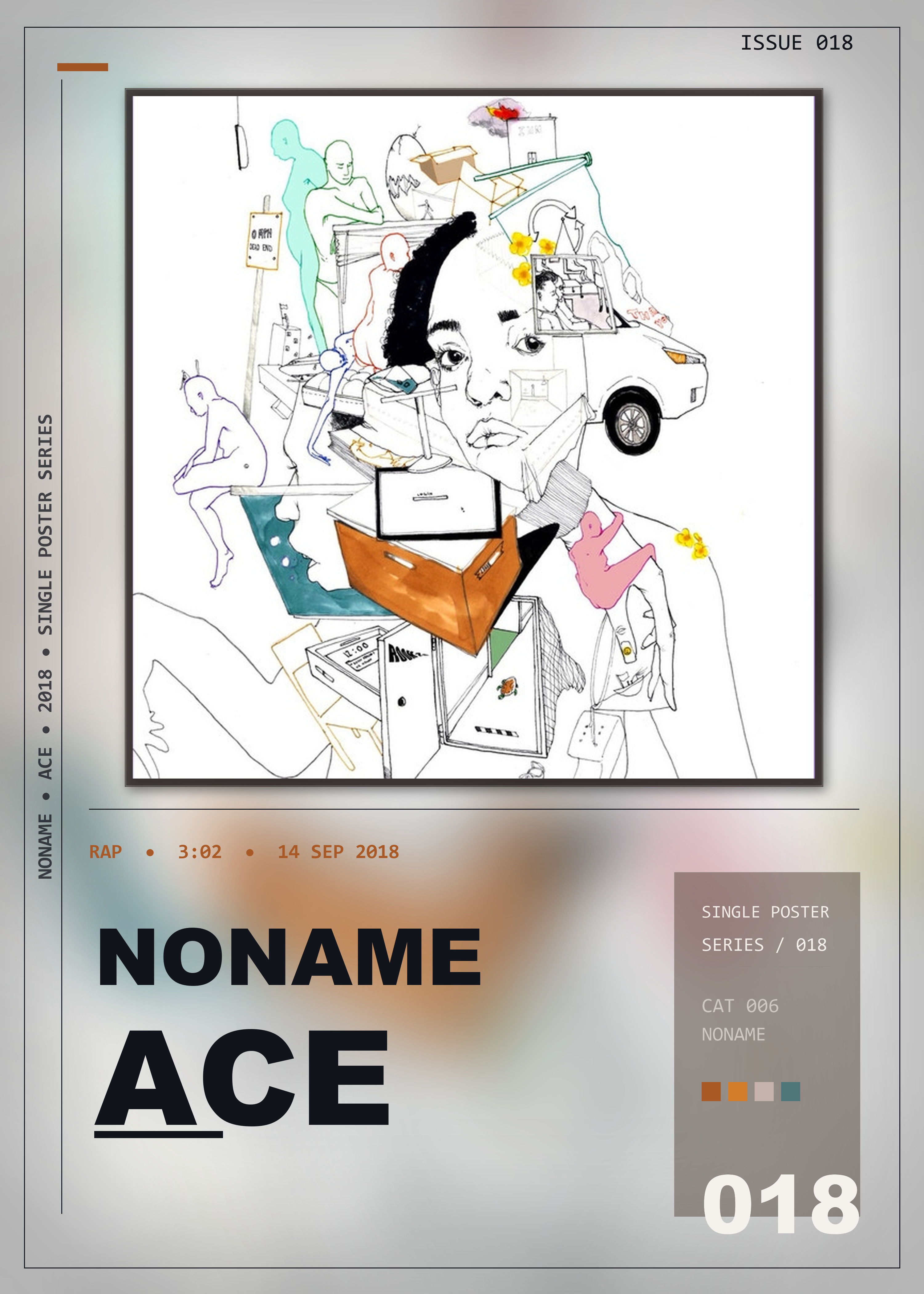 Music poster: Noname - Ace