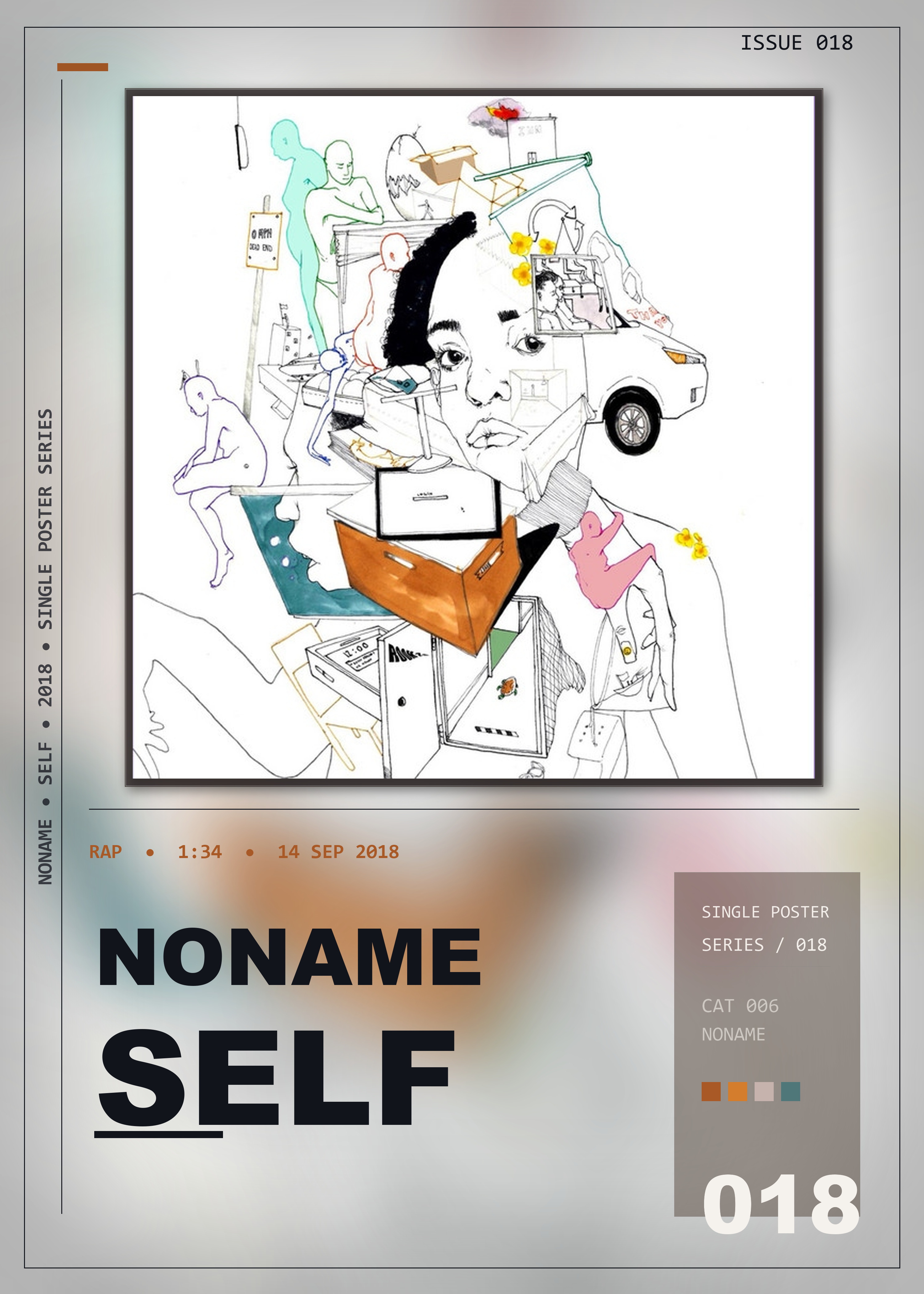 Music poster: Noname - Self