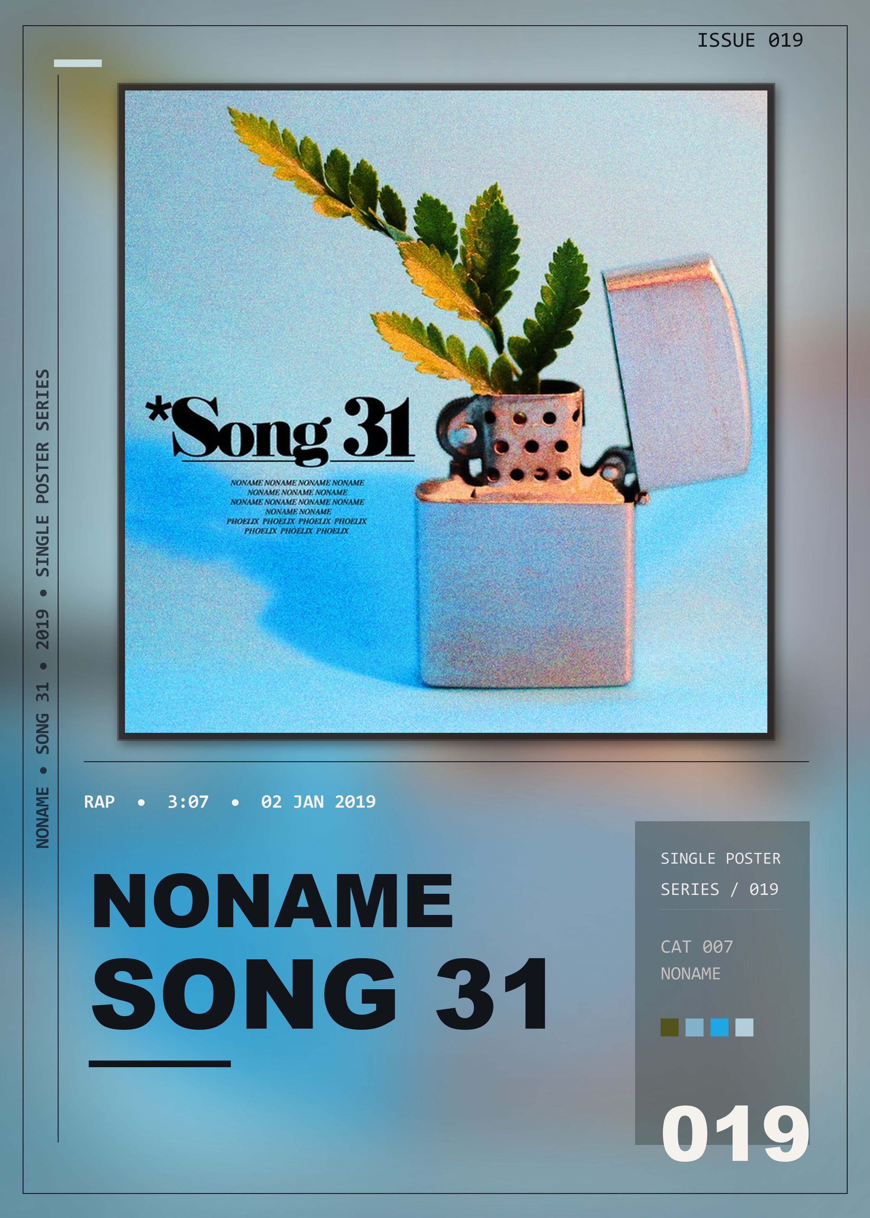 Music poster: Noname - Song 31