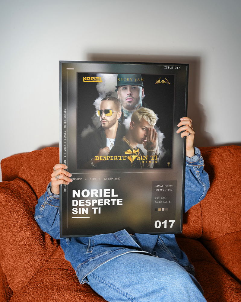 Music poster: Noriel - Desperte Sin Ti Remix