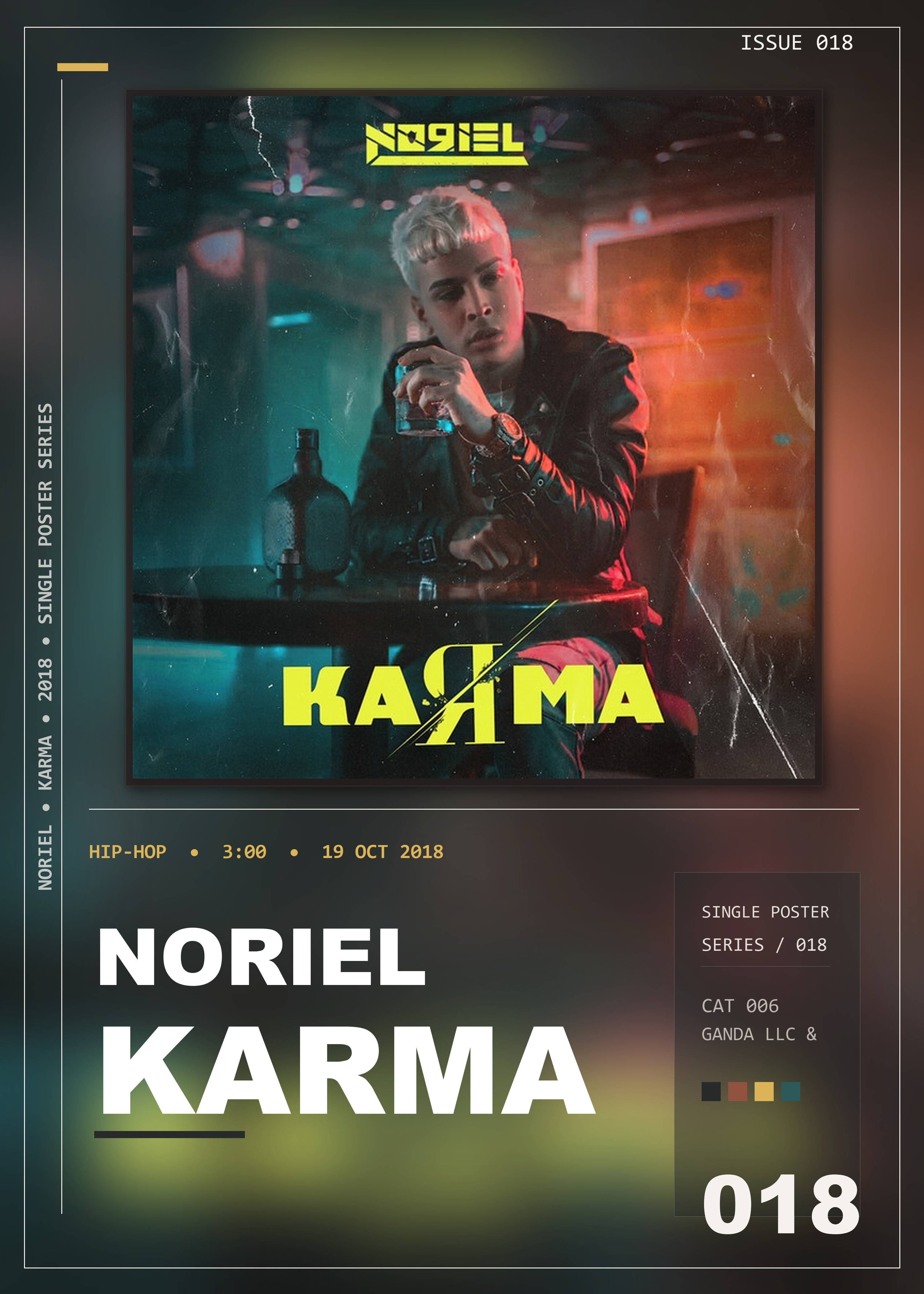 Music poster: Noriel - KaRma