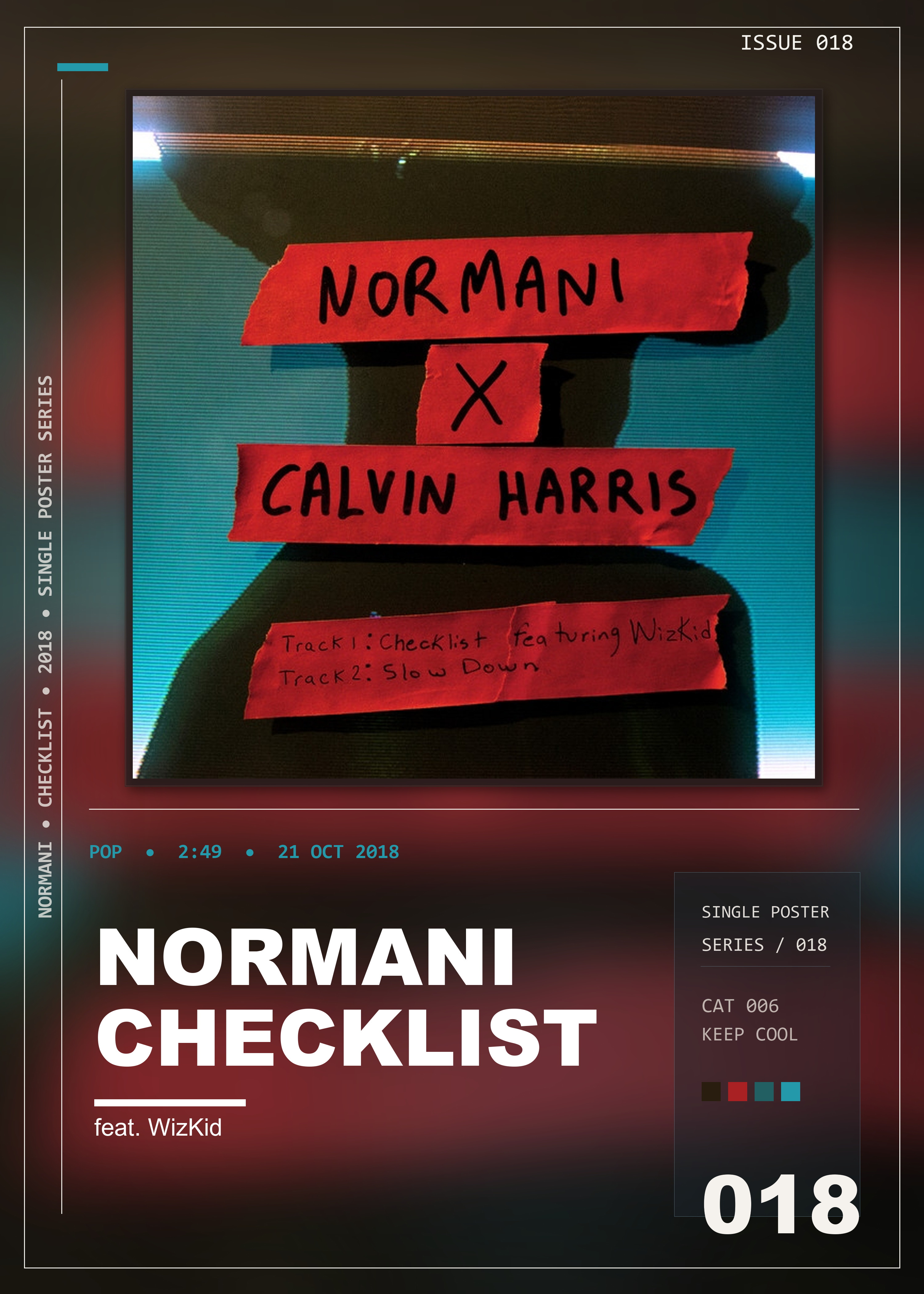 Music poster: Normani - Checklist with Calvin Harris feat WizKid